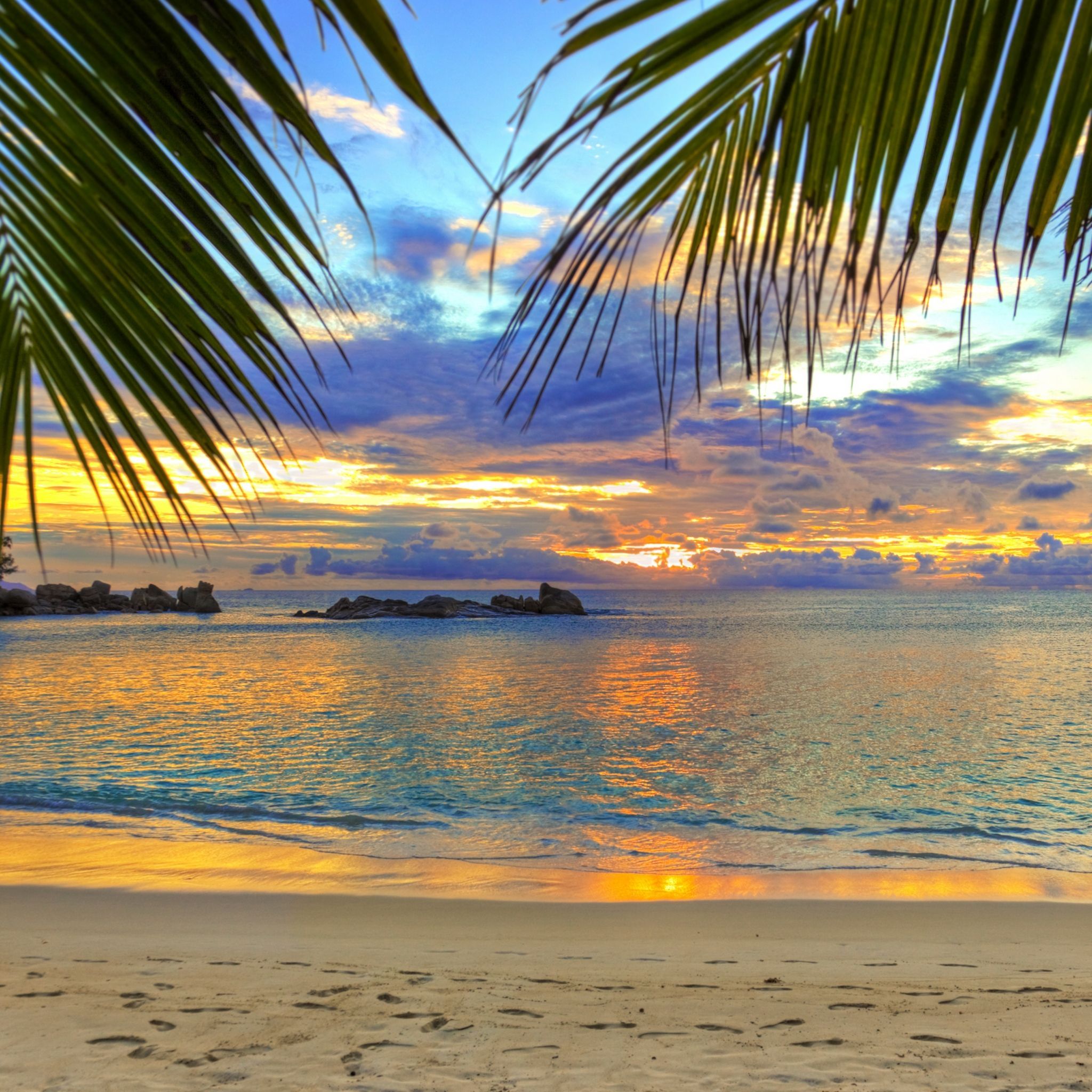 Best Sunrise Beach Wallpaper Background image on All About Beach