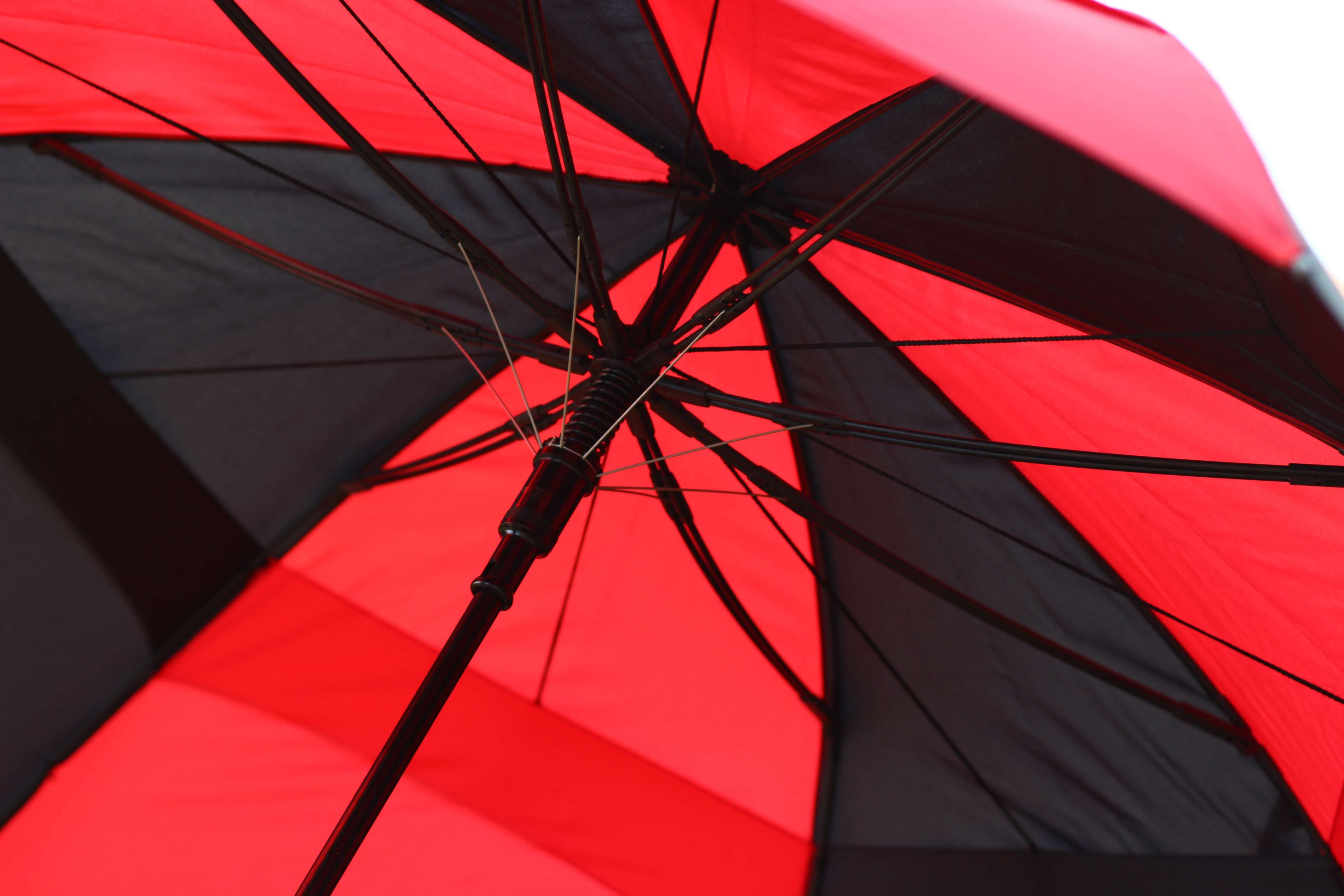 abstract, black, red, umbrella 4k wallpaper