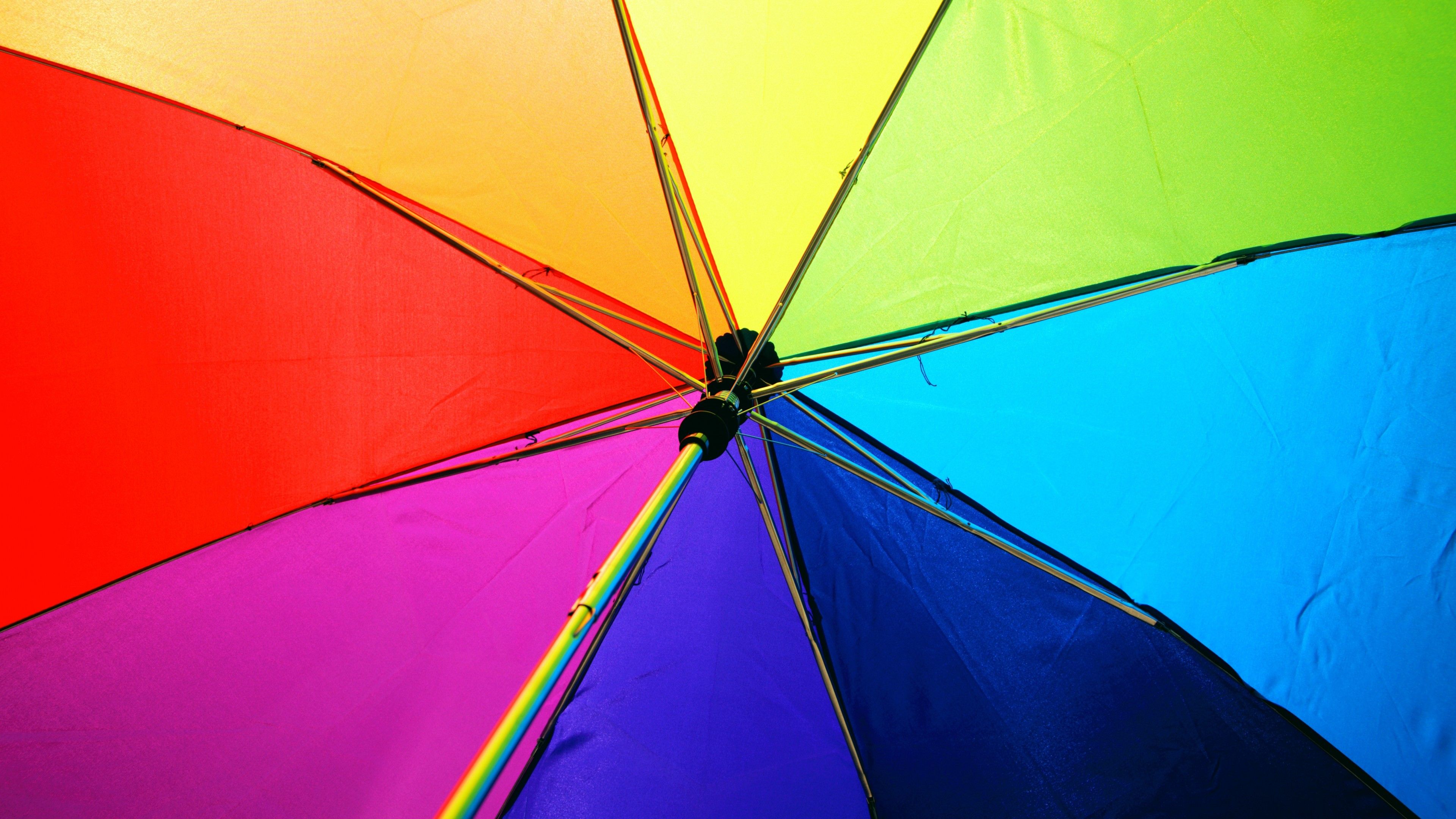 Umbrella 4K Wallpaper, Colorful, Multicolor, 5K, Photography