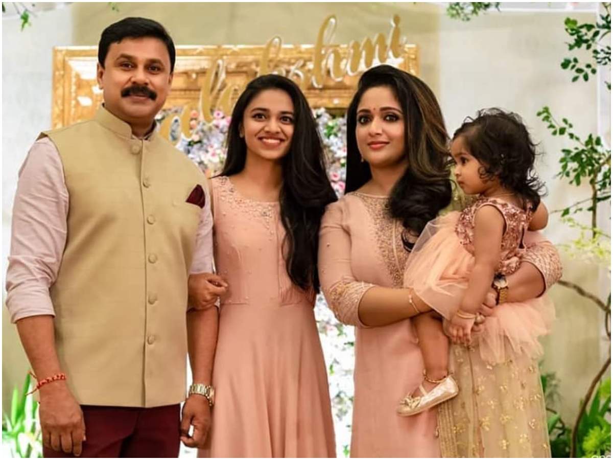 Inside Pics: Dileep and Kavya Madhavan's daughter Mahalakshmi's first birthday celebration. Malayalam Movie News of India