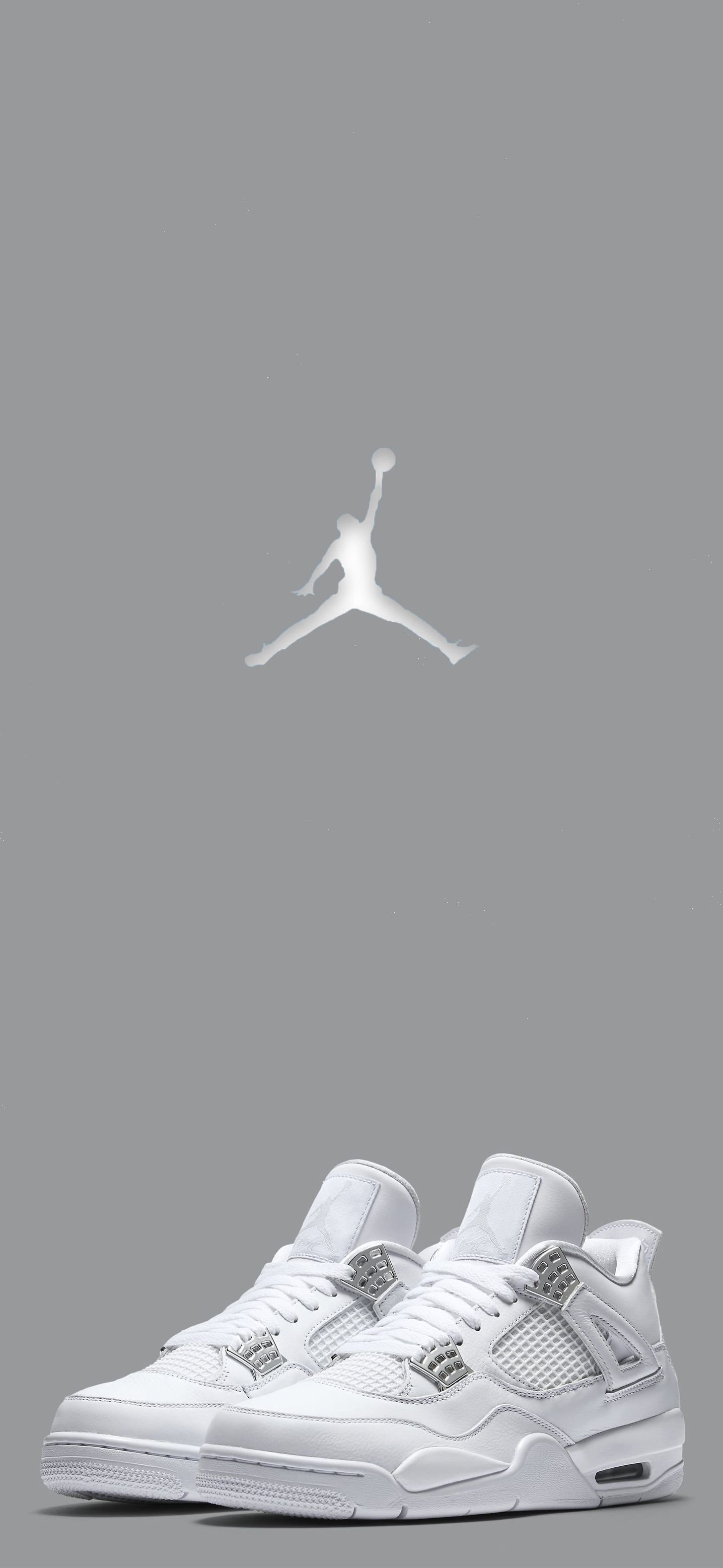Air Jordan 4's (Pure Money). Jordan logo wallpaper, Jordan 4 pure money, Sneakers wallpaper