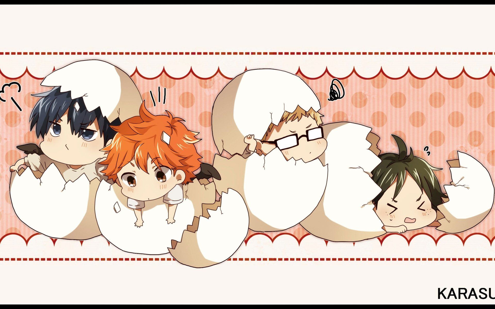 Chibi haikyuu wallpaper • Wallpaper For You HD Wallpaper For Desktop & Mobile