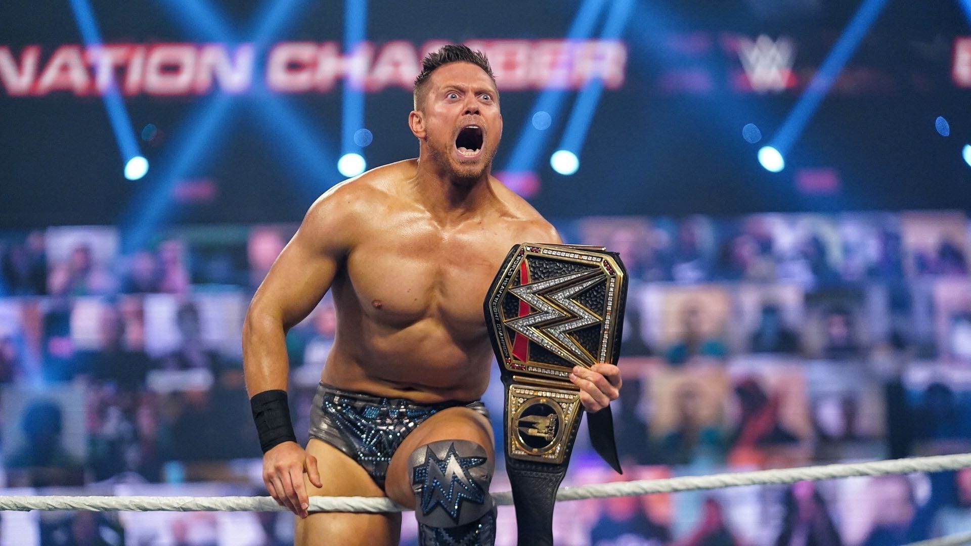 The Miz Cashes In Money In The Bank To Win The WWE Title At Elimination Chamber Inc