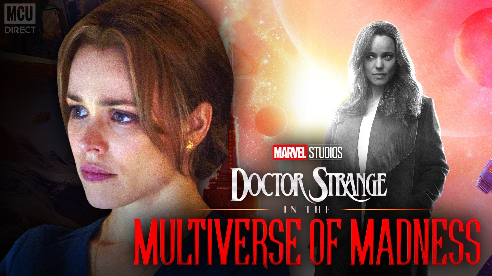 MCU Direct Rachel McAdams will reportedly NOT reprise her role as Christine Palmer in #DoctorStrangeInTheMultiverseOfMadness