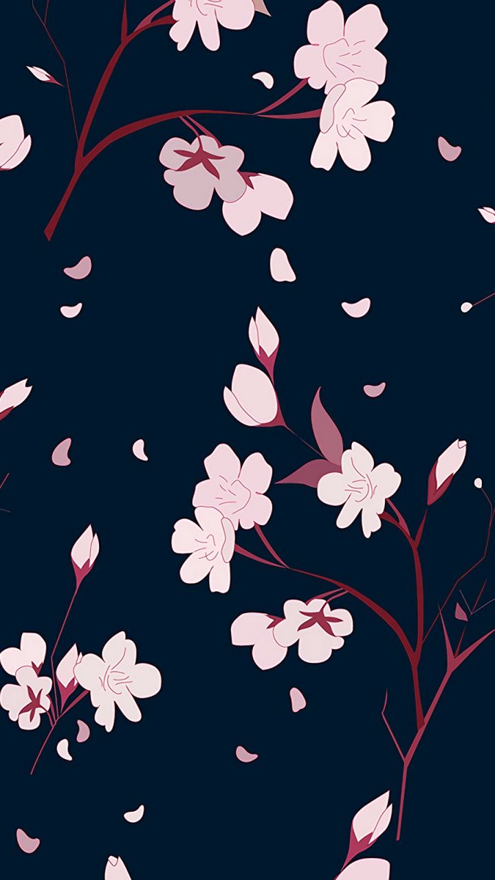 iPhone Wallpaper Flower Pattern