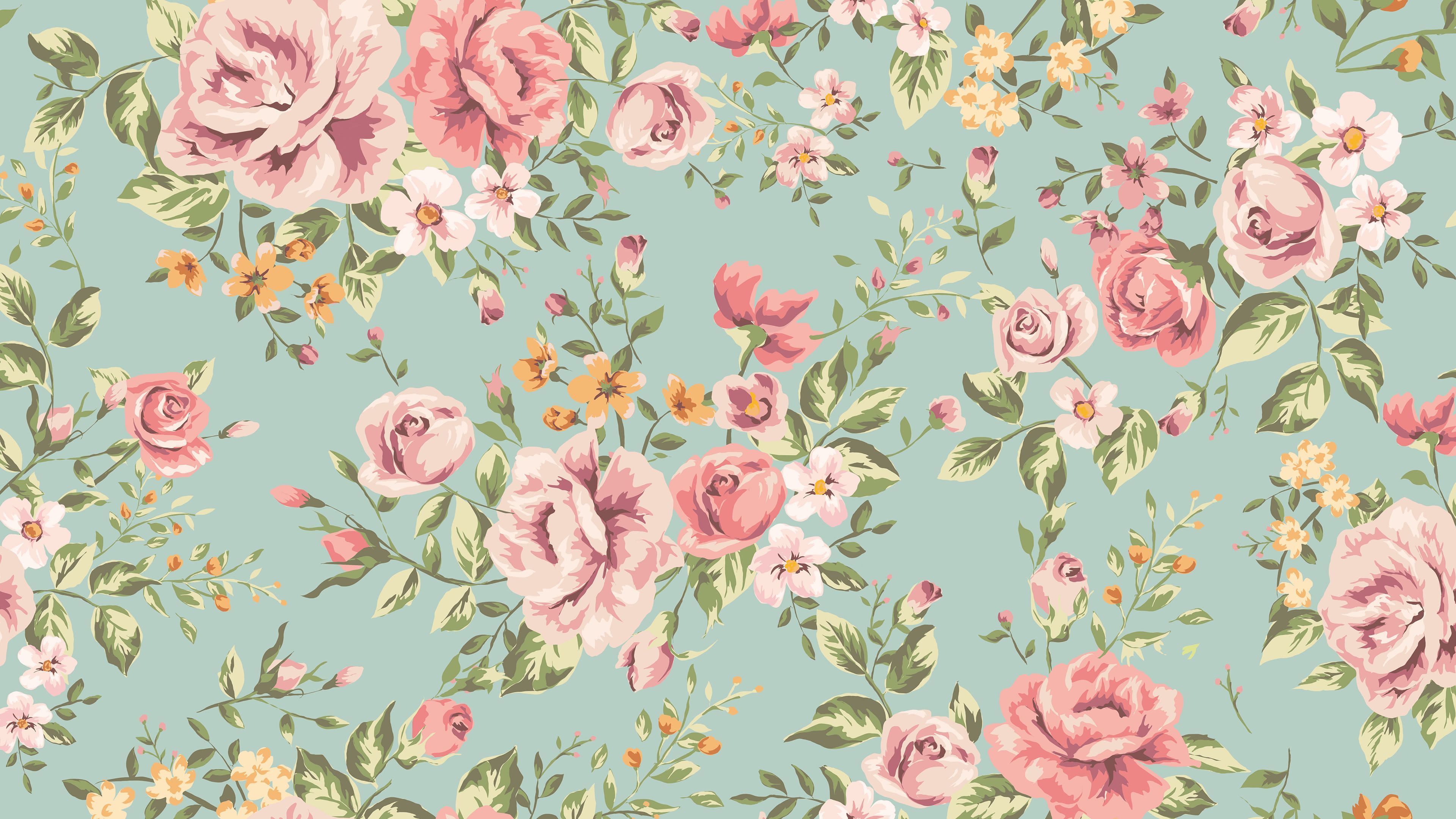 Floral Pattern Wallpaper Free Floral Pattern Background