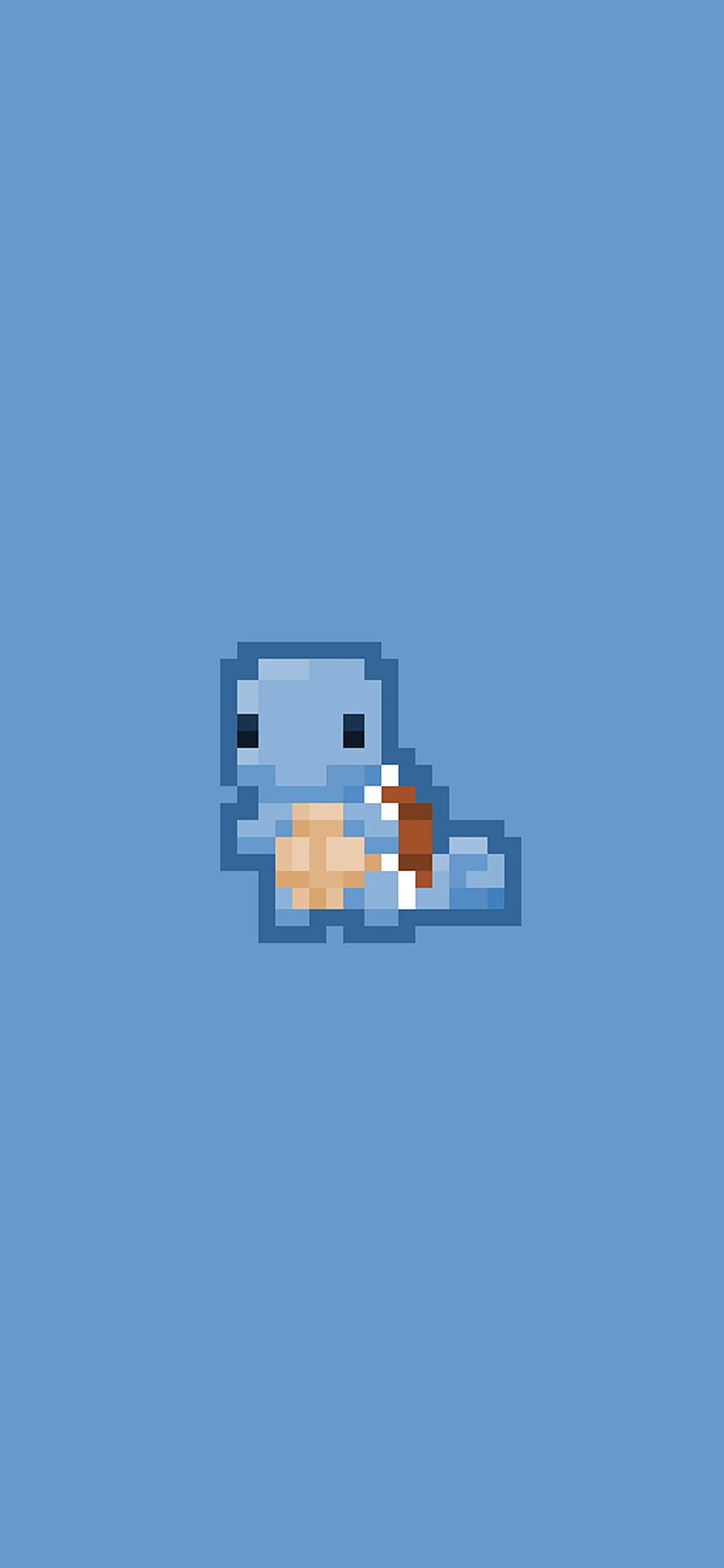 Squirtle Pixel Art Illust