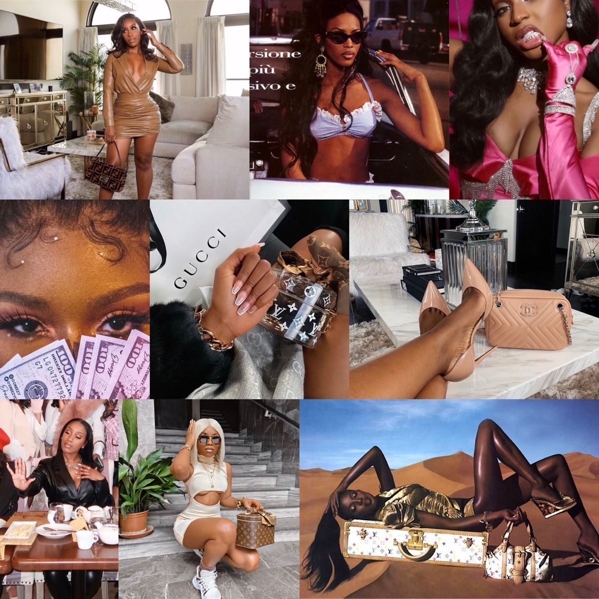 Black Women In Luxury Mood Board. Rich girl lifestyle, Luxury lifestyle women, Women lifestyle