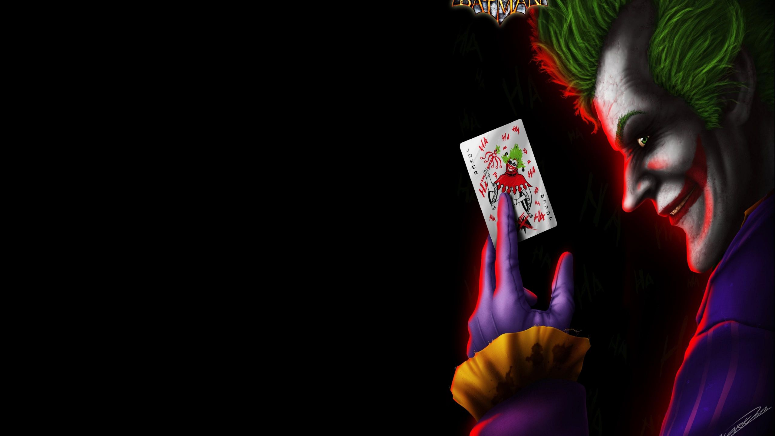 Desktop Wallpaper Joker Fan Art, HD Image, Picture, Background, U81hj4