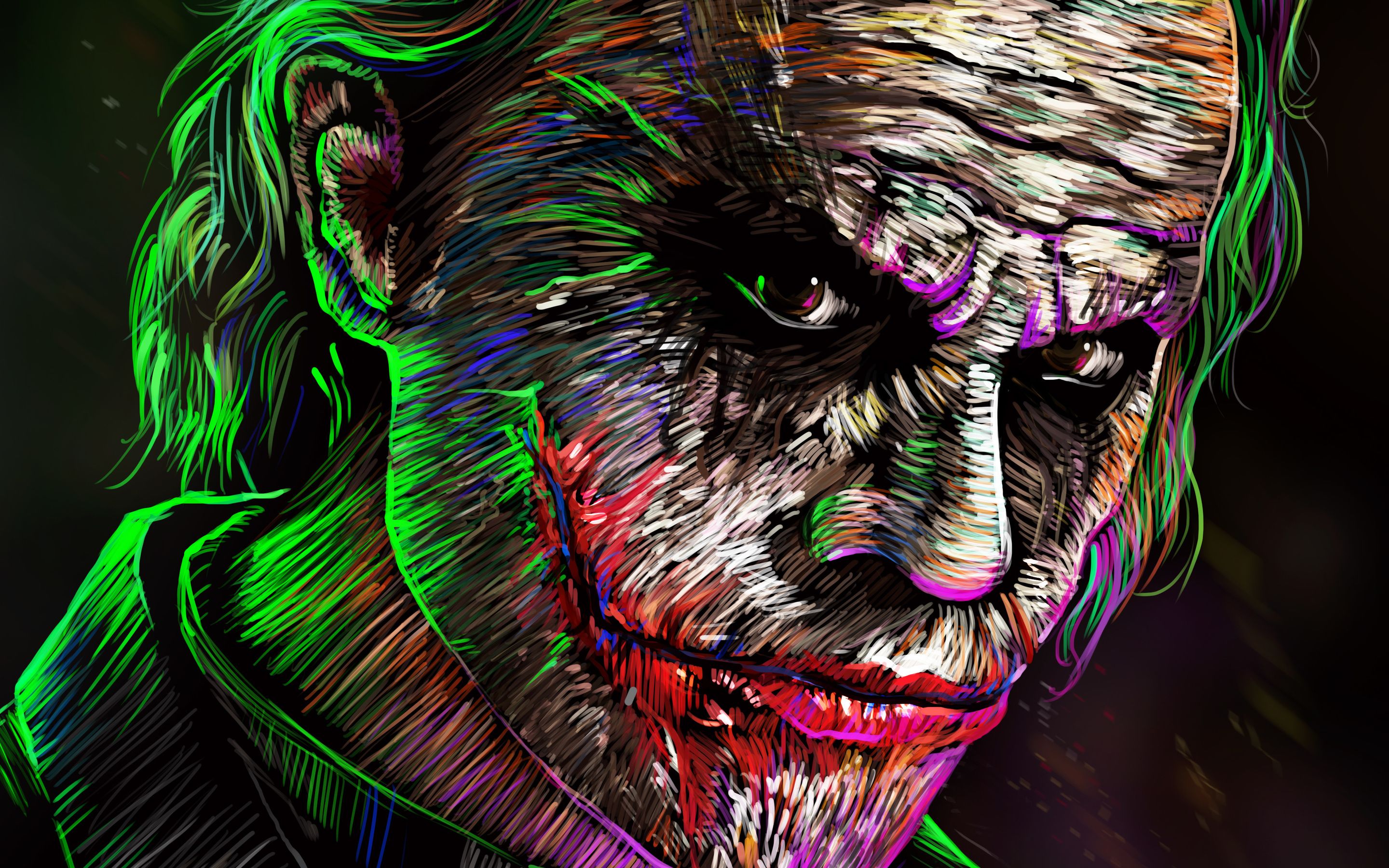 Joker 4k Digital Art Macbook Pro Retina HD 4k Wallpaper, Image, Background, Photo and Picture