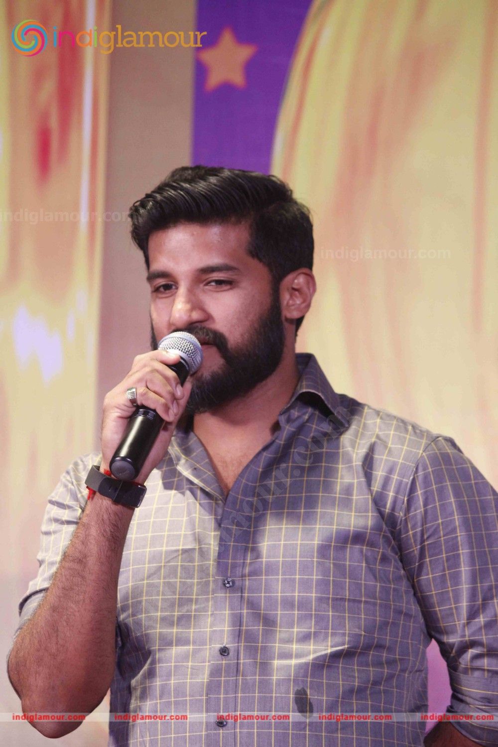 Vijay Yesudas at Amar Akbar Anthony Movie Success Meet Photo