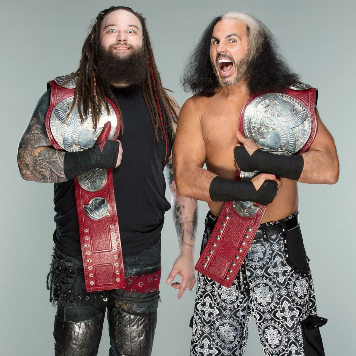 Raw Tag Team Champion Matt Hardy & Bray Wyatt. Wrestling superstars, Wwe champions, Wrestling wwe