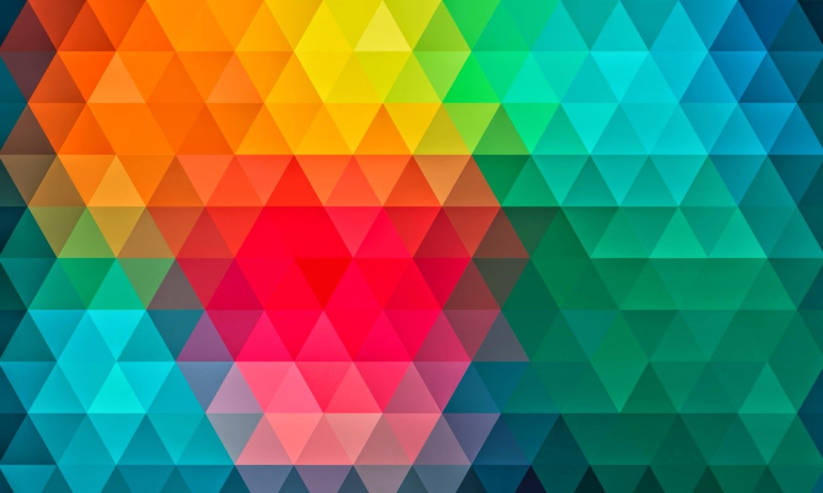 Abstract Triangle Background HD (1600×960)