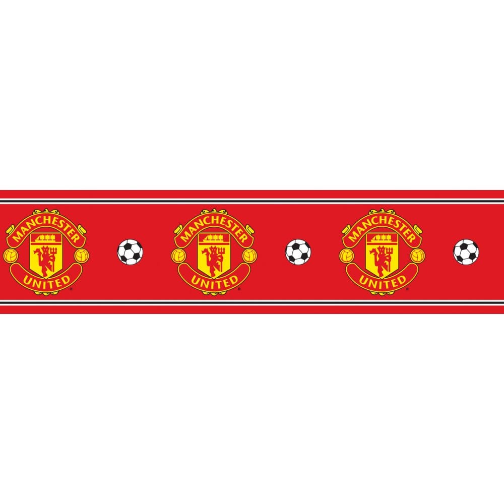 Decofun Manchester United Official Border (BO50000) from I Love Wallpaper UK