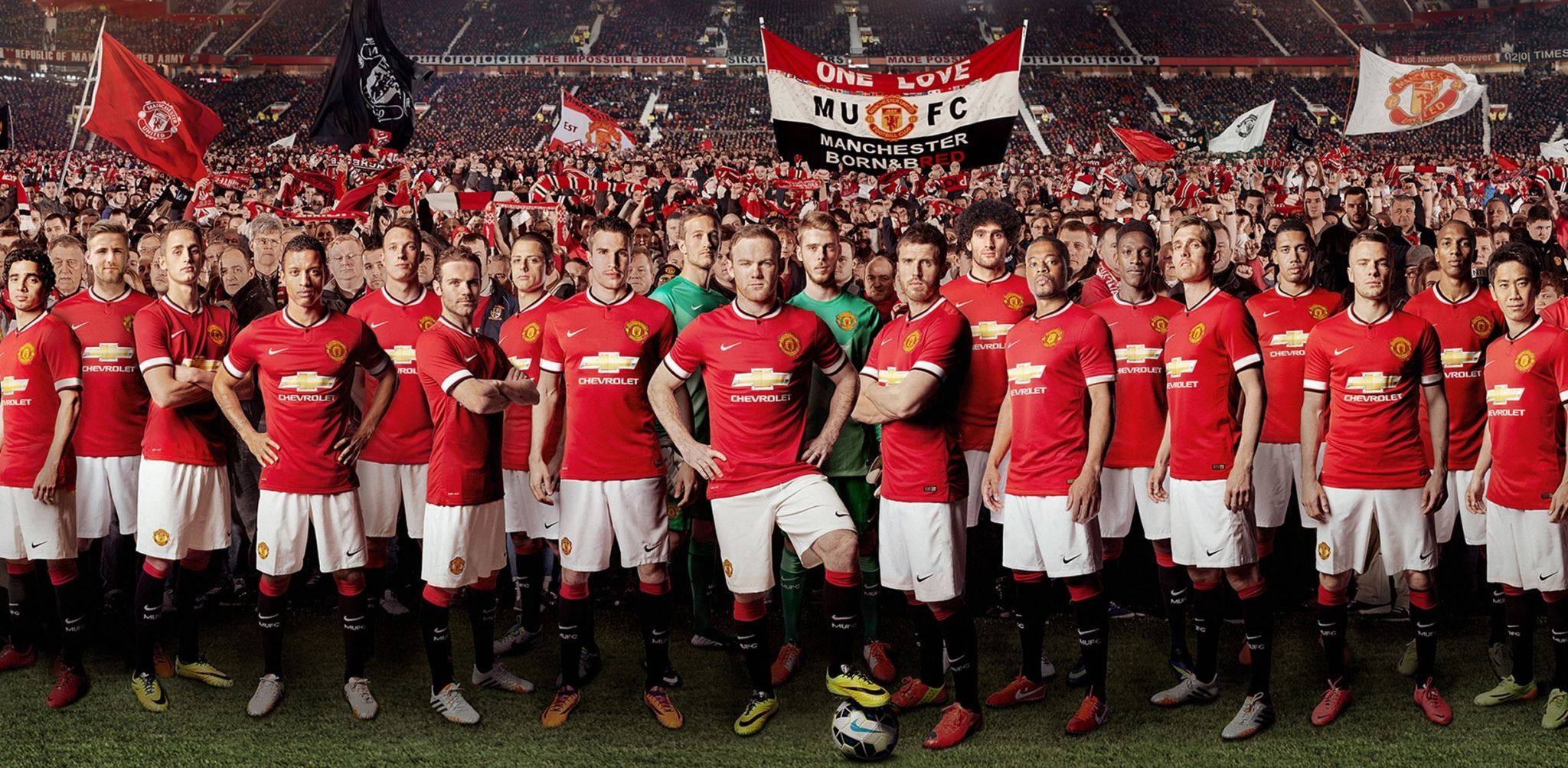 Retro Manchester United Wallpaper