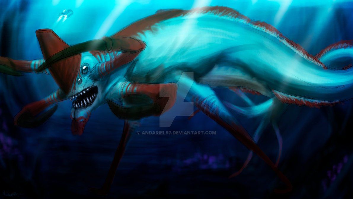 Free download Subnautica Reaper Leviathan by Andariel97 [1191x670] for your Desktop, Mobile & Tablet. Explore Subnautica Wallpaper. Subnautica Wallpaper