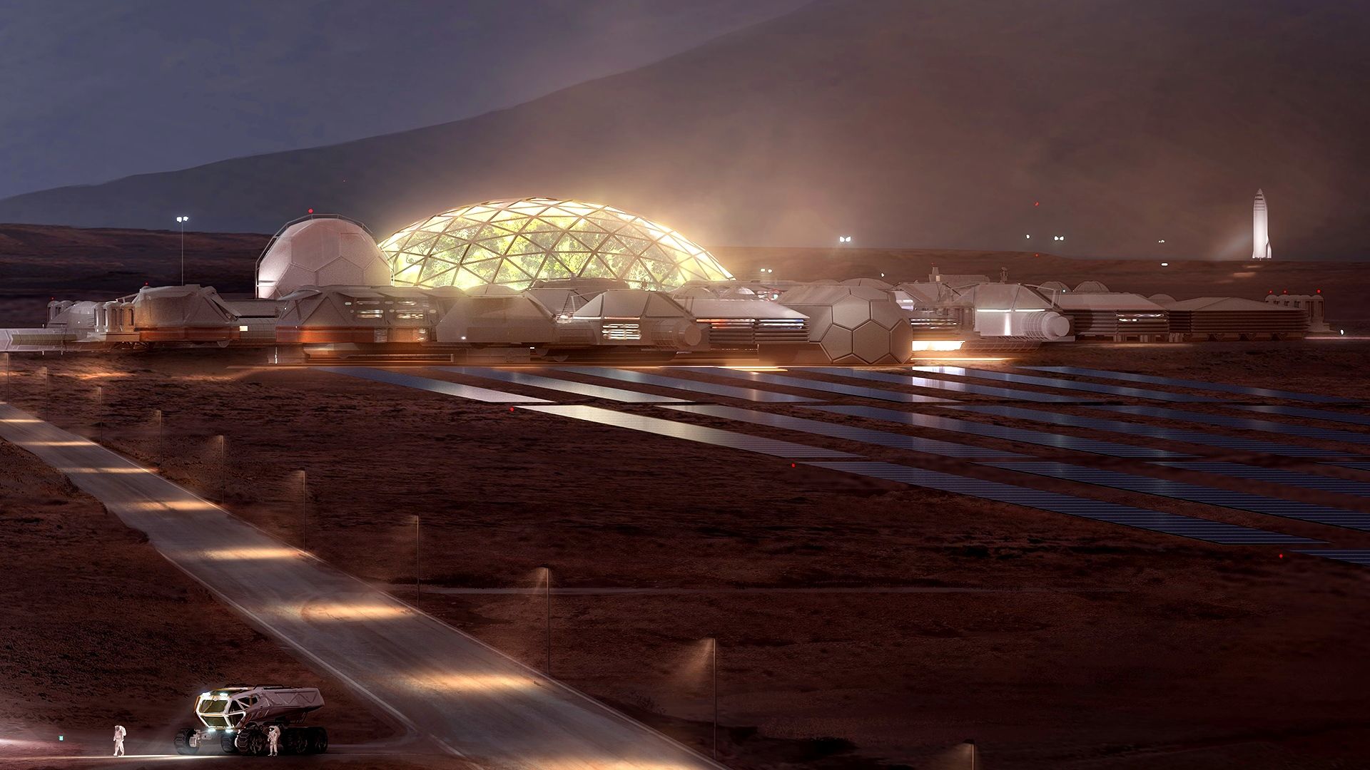 The FINANCIAL musk says first 300 visitors 'will probably die' in Martian colony