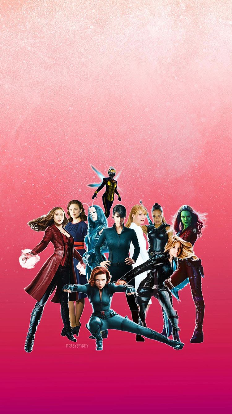 Fight like a girl. Marvel superheroes, Marvel heroines, Marvel avengers
