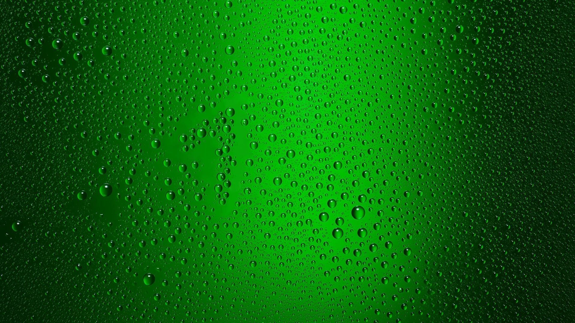 Green color glass water dots. HD Wallpaper Rocks
