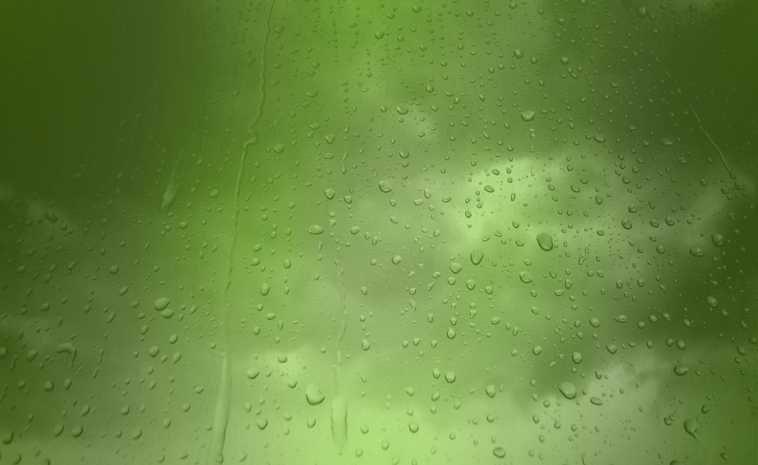 Wallpaper, sky, water drops, green, texture, circle, atmosphere, water on glass, leaf, drop, computer wallpaper, macro photography 2559x1571