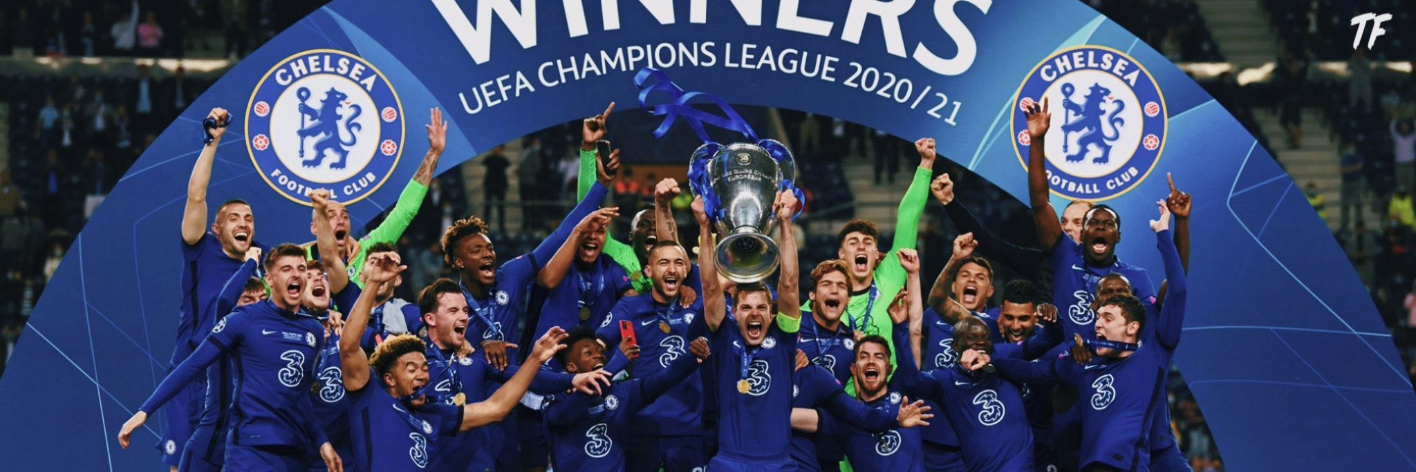 Chelsea UEFA Champions League Champions 2021 wallpaper