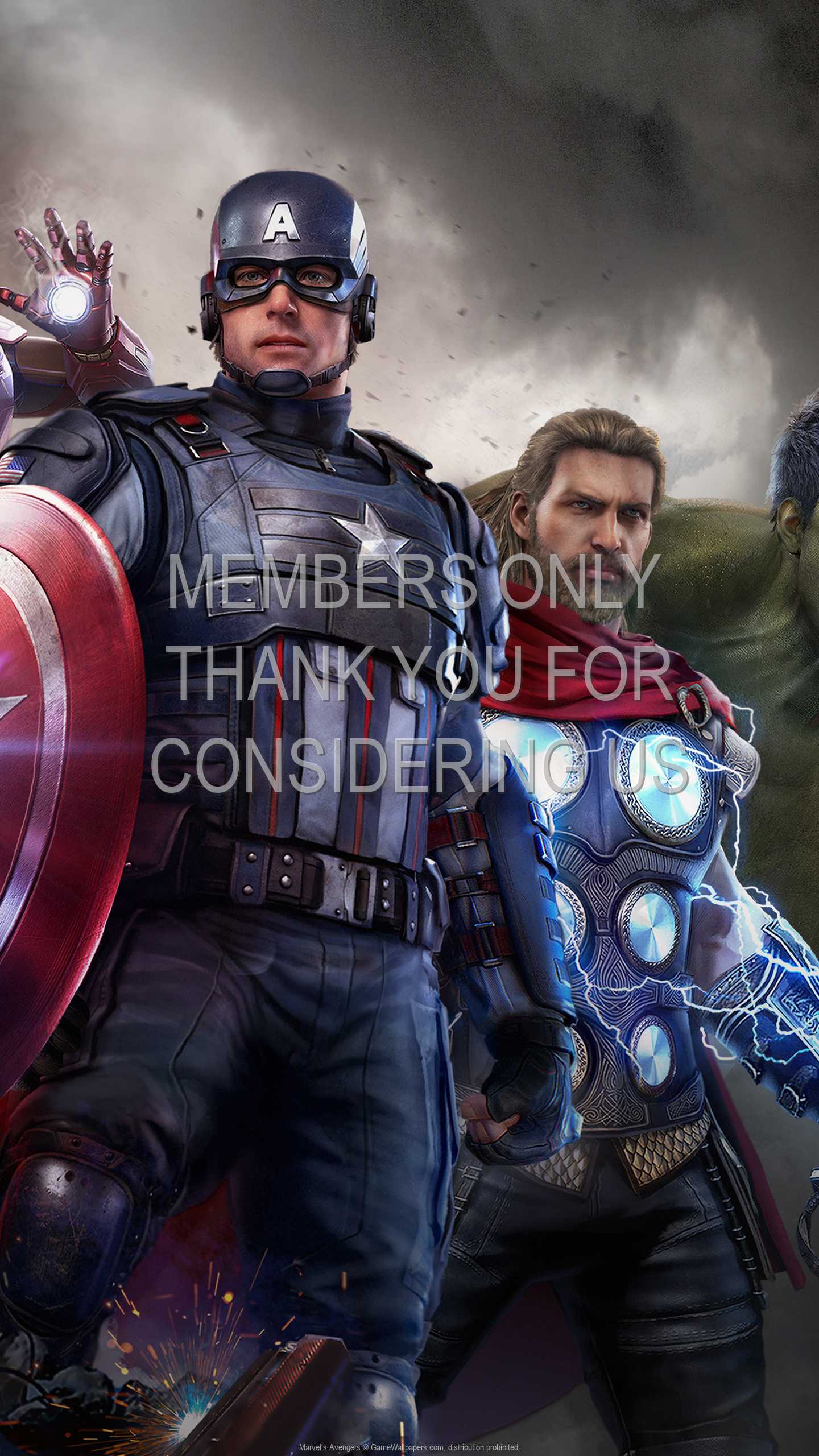 Marvel's Avengers wallpaper 02 1440p Vertical