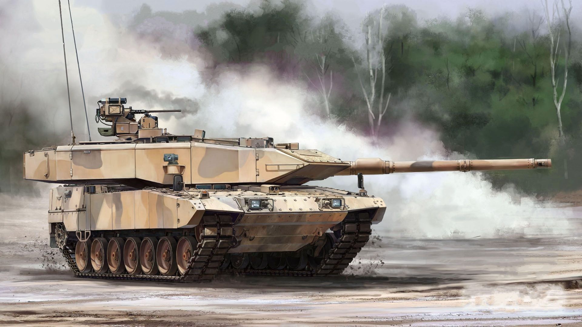 Germany main battle tank The Bundeswehr Leopard 2A7 #MBT P #wallpaper #hdwallpaper #desktop. Battle tank, Tanks military, Robots tanks