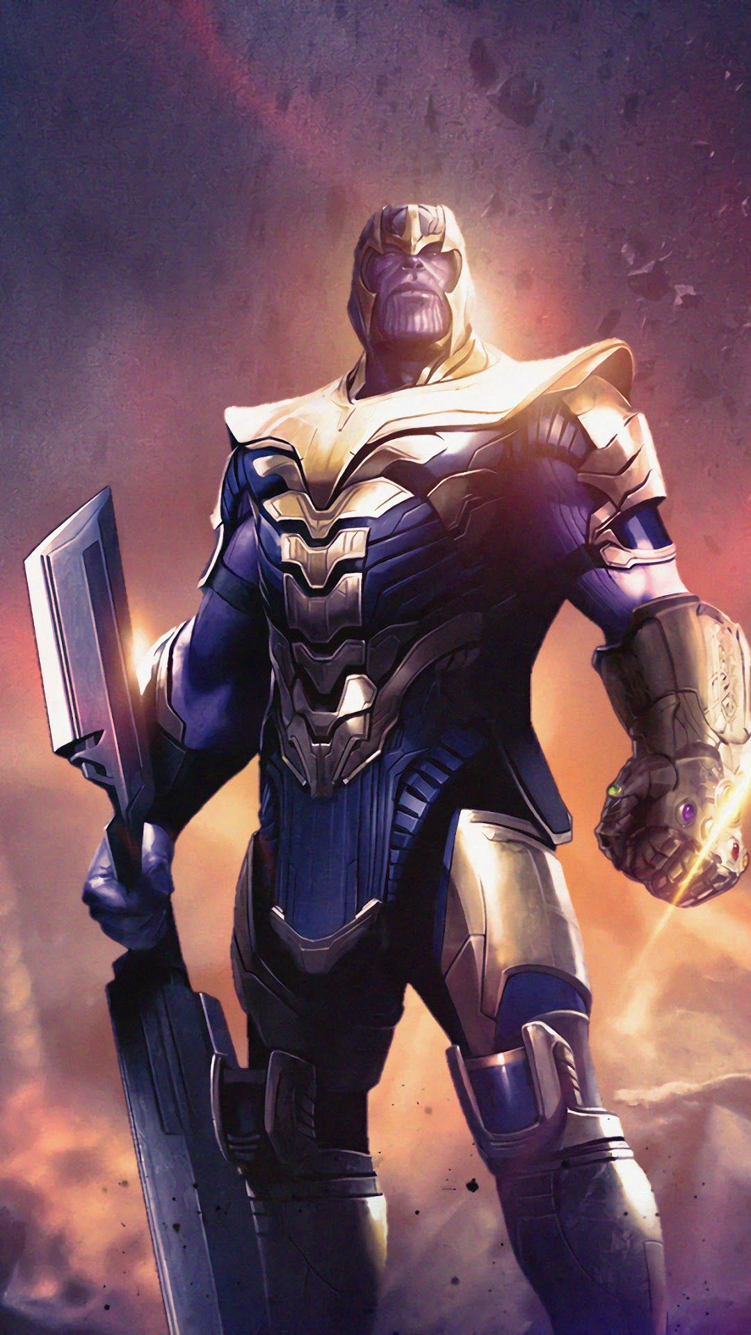 Avengers: Endgame Thanos Weapon 4K Wallpaper