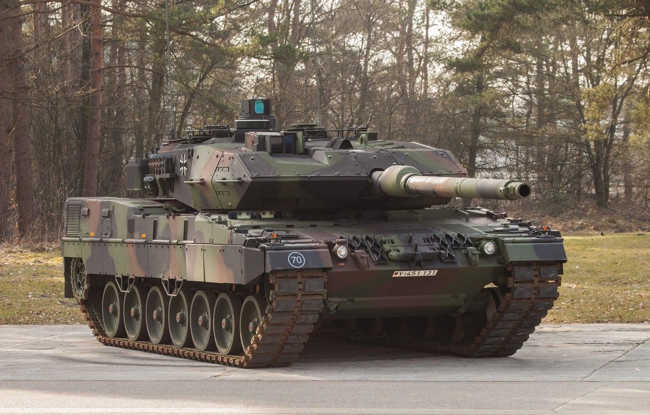 Wallpaper tank, combat, Leopard, Bundeswehr, 2A7 image for desktop, section оружие