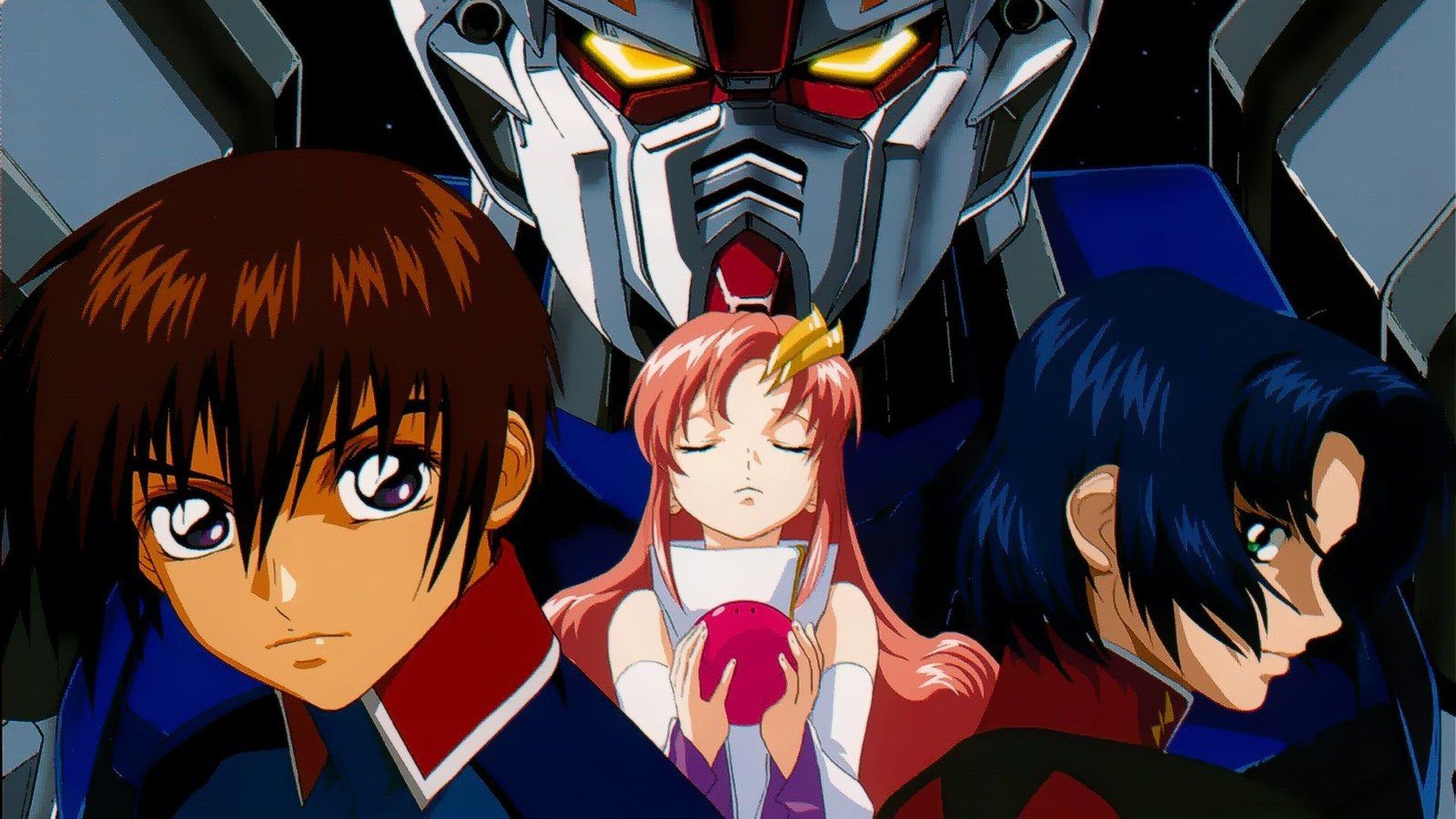 Athrun Zala, Kira Yamato, Lacus Clyne, Mobile Suit Gundam, Mobile Suit Gundam SEED HD Wallpaper & Background • 16087 • Wallur