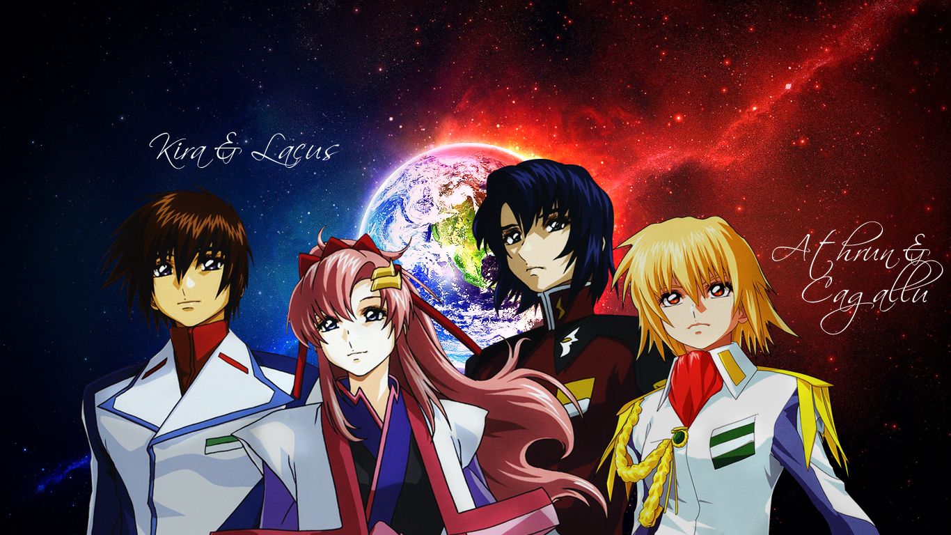 Kira Yamato And Lacus Clyne High Definition Wallpaper 26296