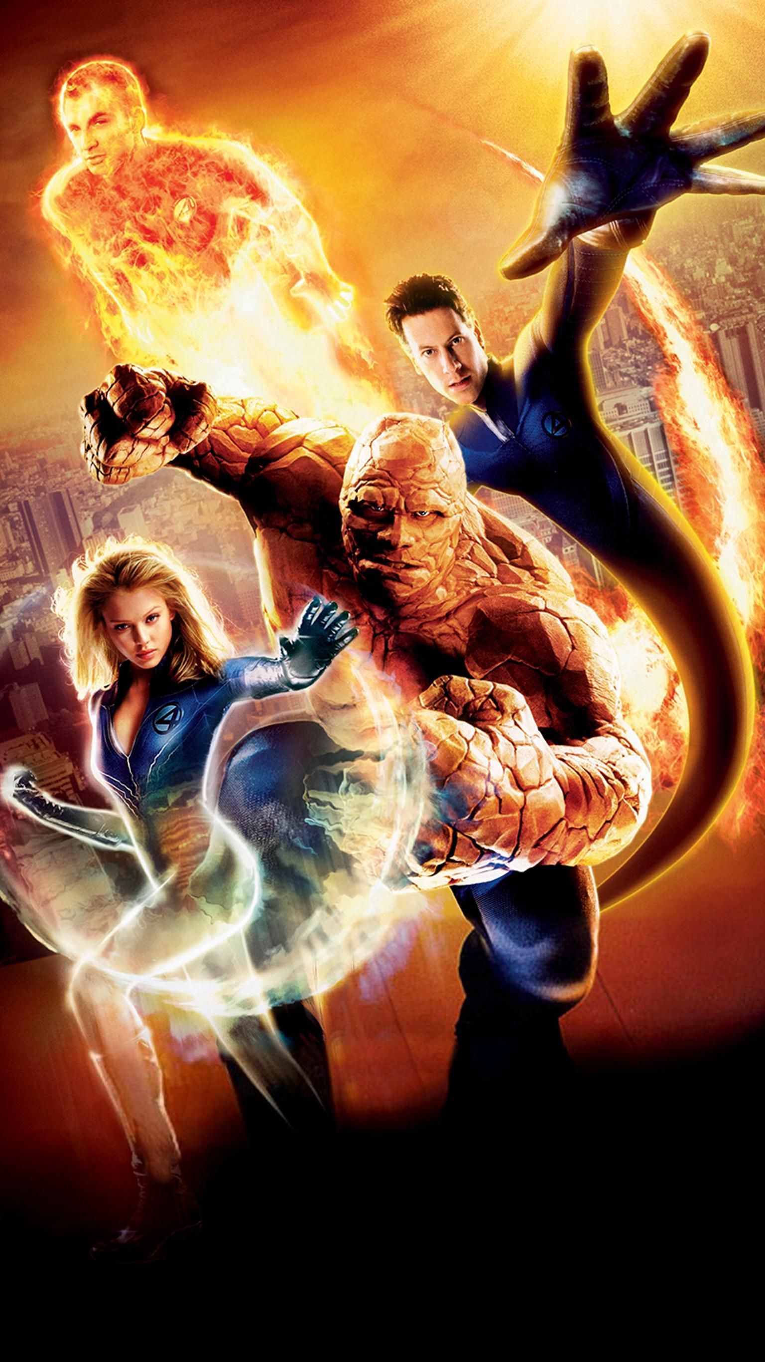 Fantastic Four (2005) Phone Wallpaper. Moviemania. Fantastic four movie, Fantastic four, Fantastic four marvel
