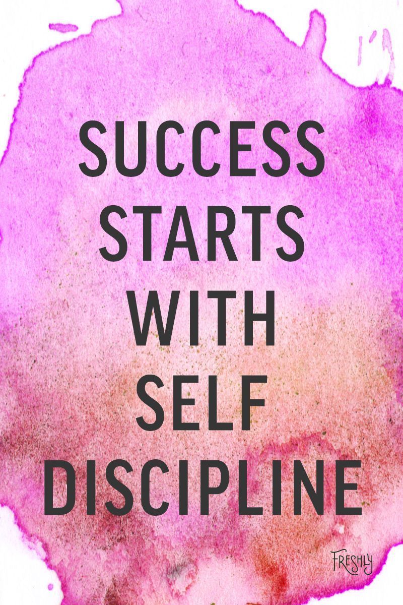 self discipline wallpaper