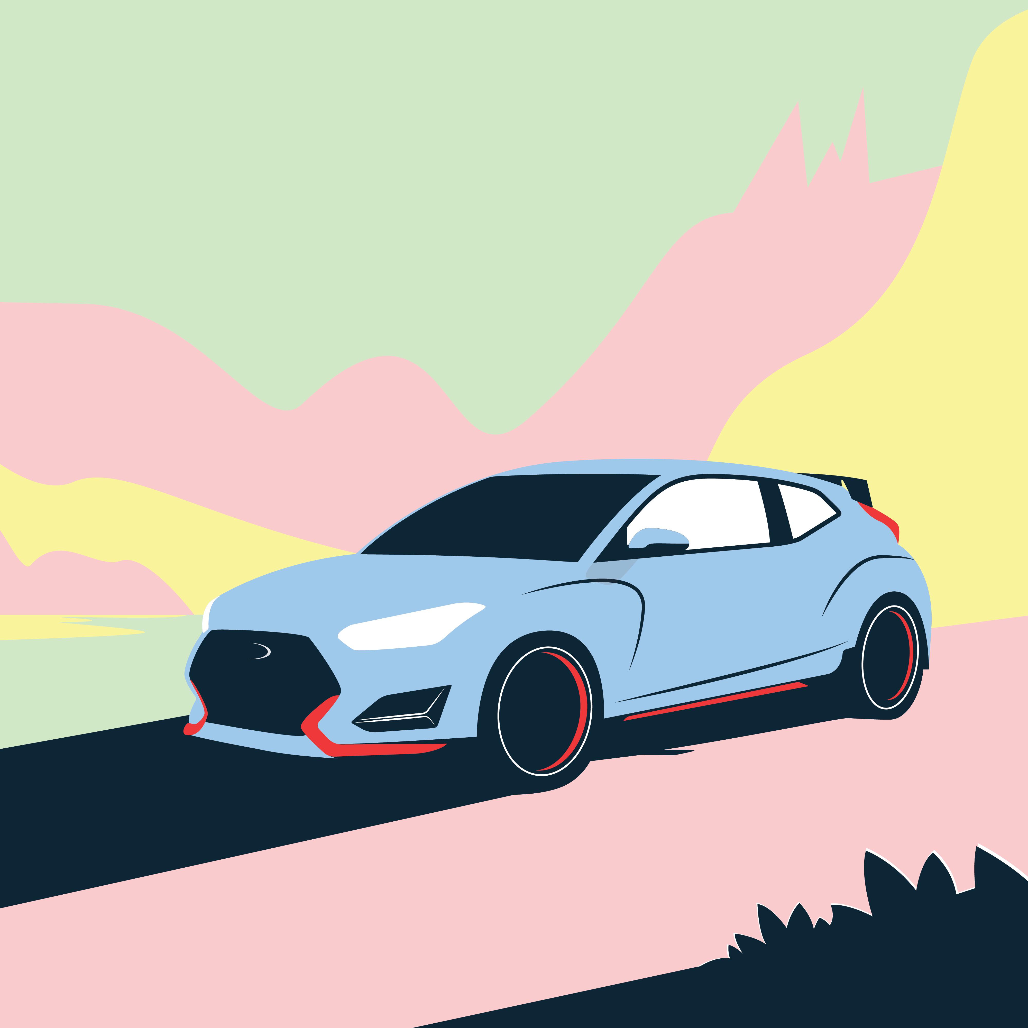 Just some more Veloster N art in quarantine! Enjoy!