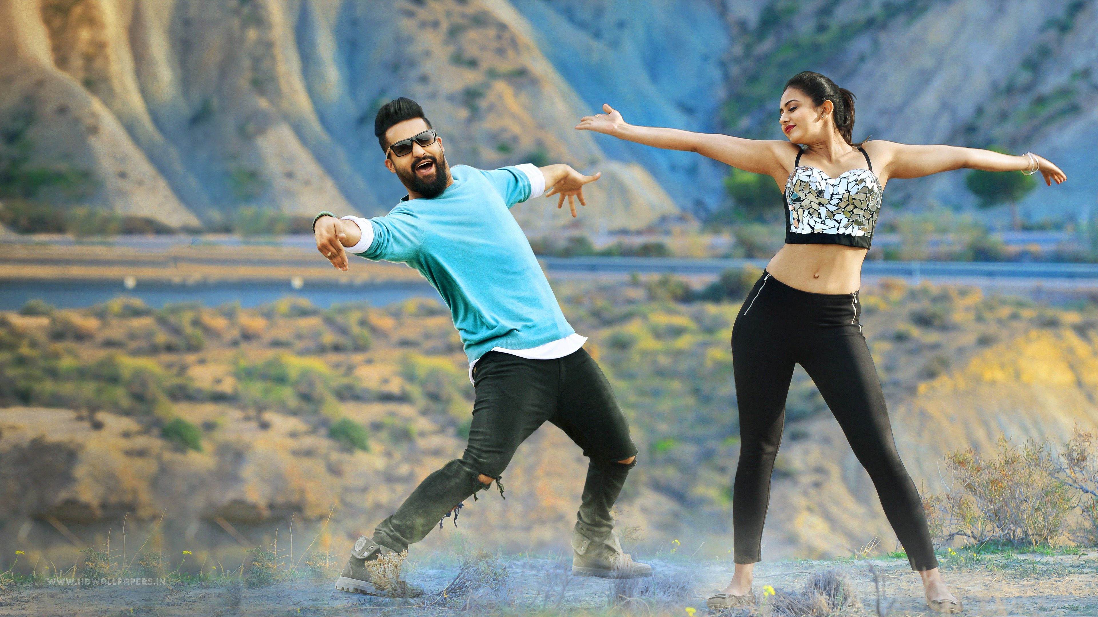 ScreenBeauty. Jr NTR Rakul Preet Nannaku