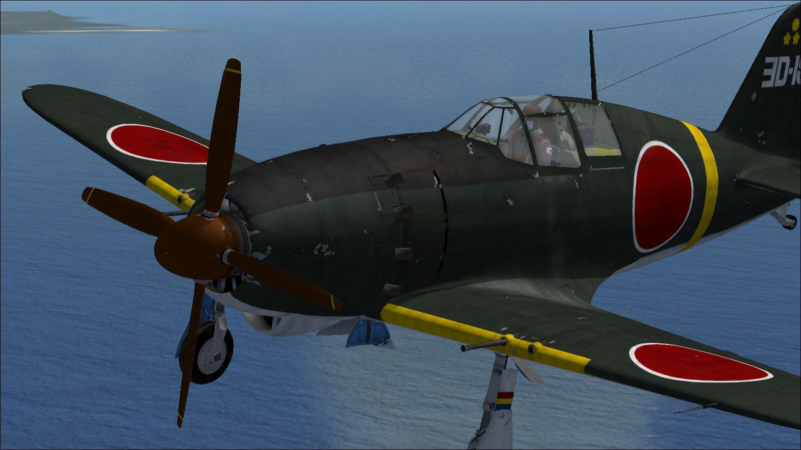 DOWNLOAD Mitsubishi J2M3 Raiden Type 21 Jack FSX SP2