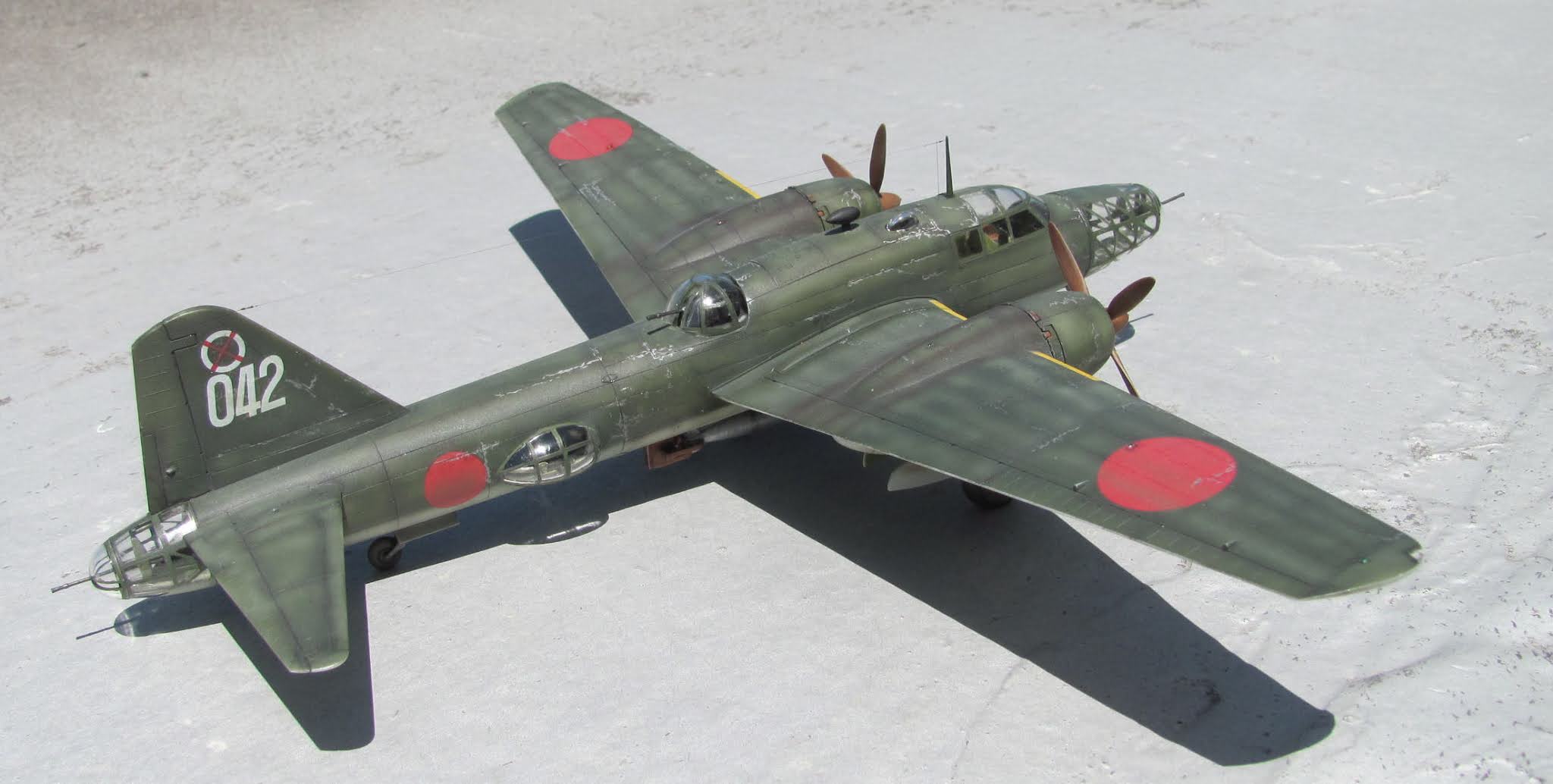 Aviation Of Japan 日本の航空史: Rob Ronconi's Hasegawa Mitsubishi Ki 67 Hiryu 'Peggy'
