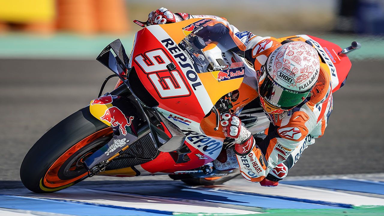 Spanish GP: Marc Marquez conquers the Jerez heat for front row start