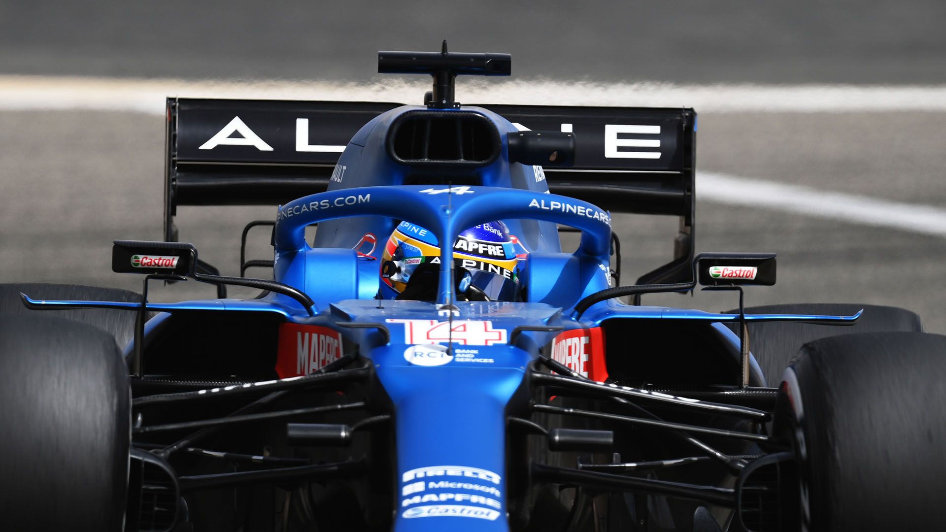 Alpine Explain The Thinking Behind Their Eye Catchingly Wide Airbox Design. Formula 1®