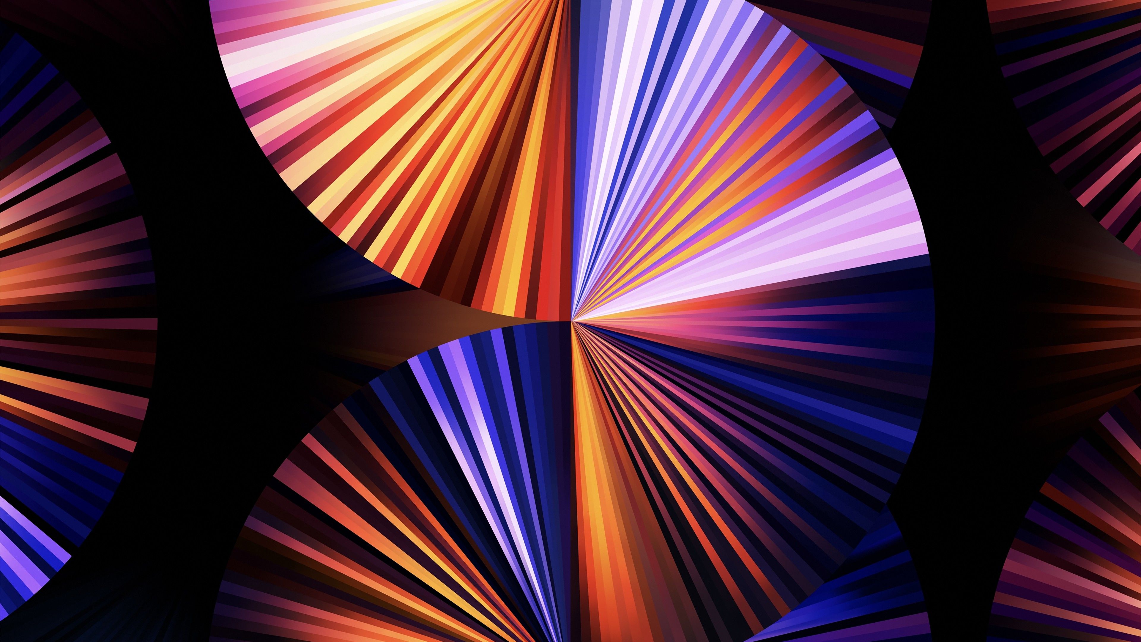 iPad Pro 2021 4K Wallpaper, Apple Event Purple, Light, Colorful, Stock, Multicolor, Abstract