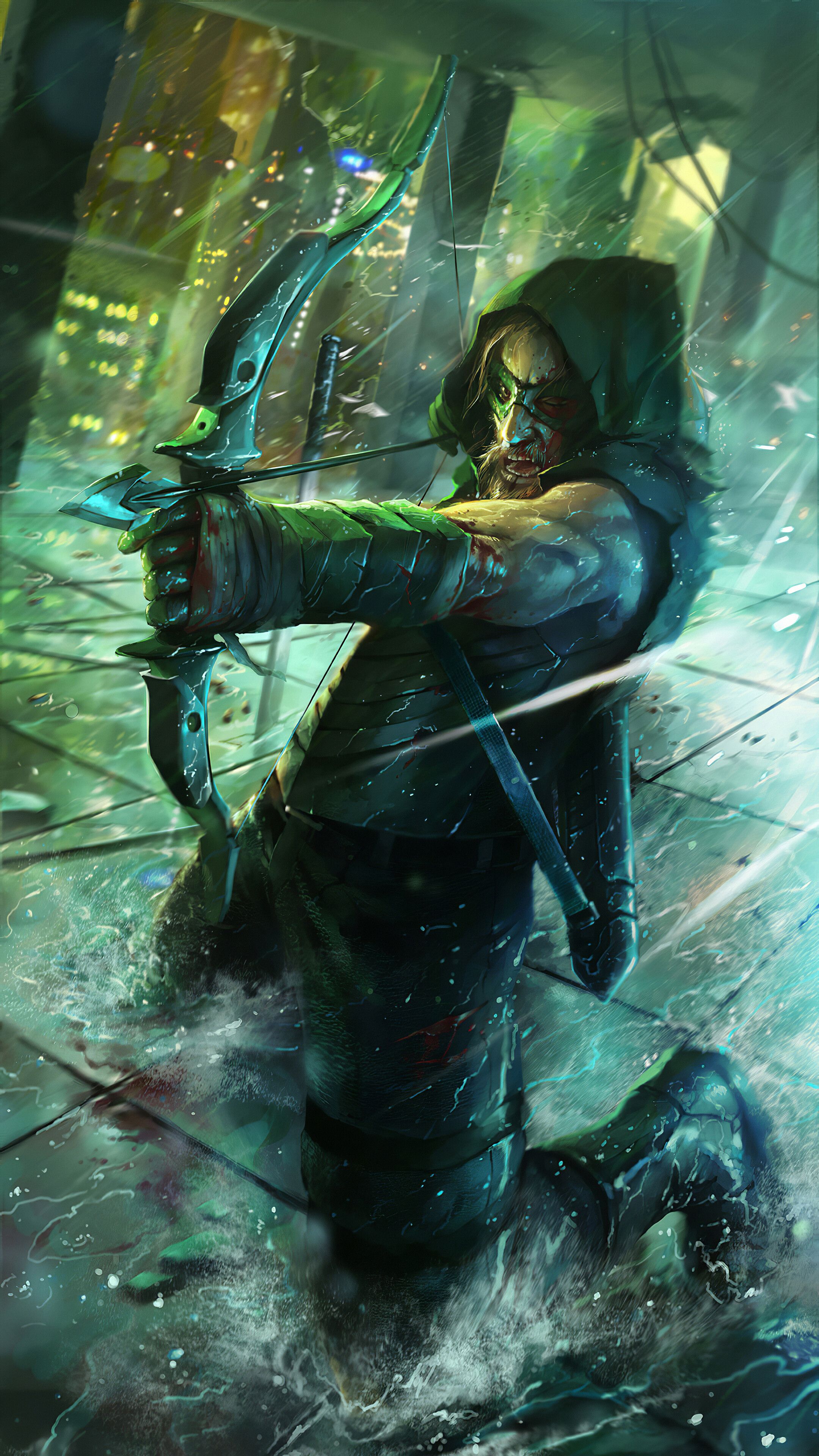 Green Arrow, DC, 4K phone HD Wallpaper, Image, Background, Photo and Picture. Mocah HD Wallpaper