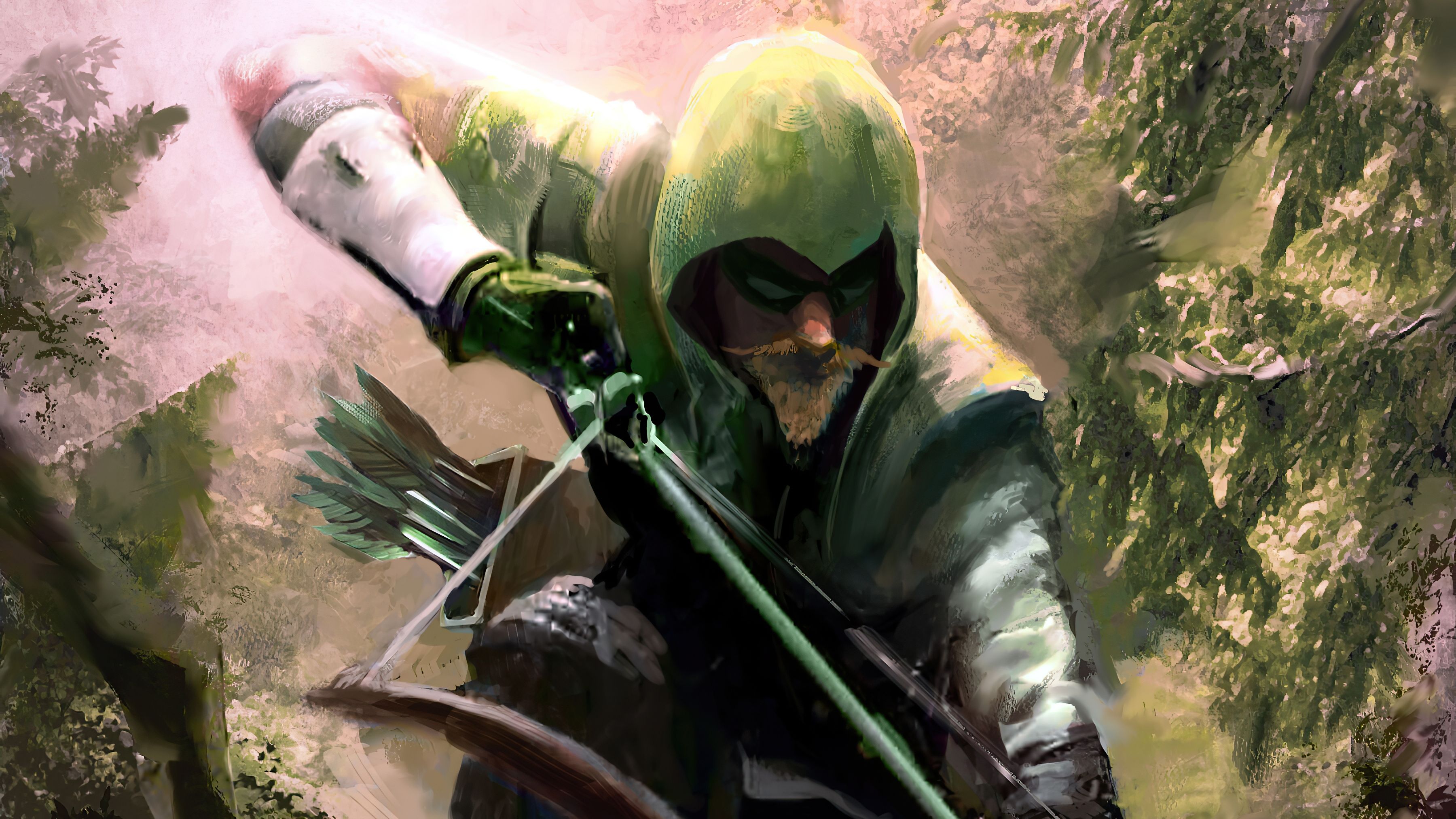 Green arrow HD Wallpaper & Background