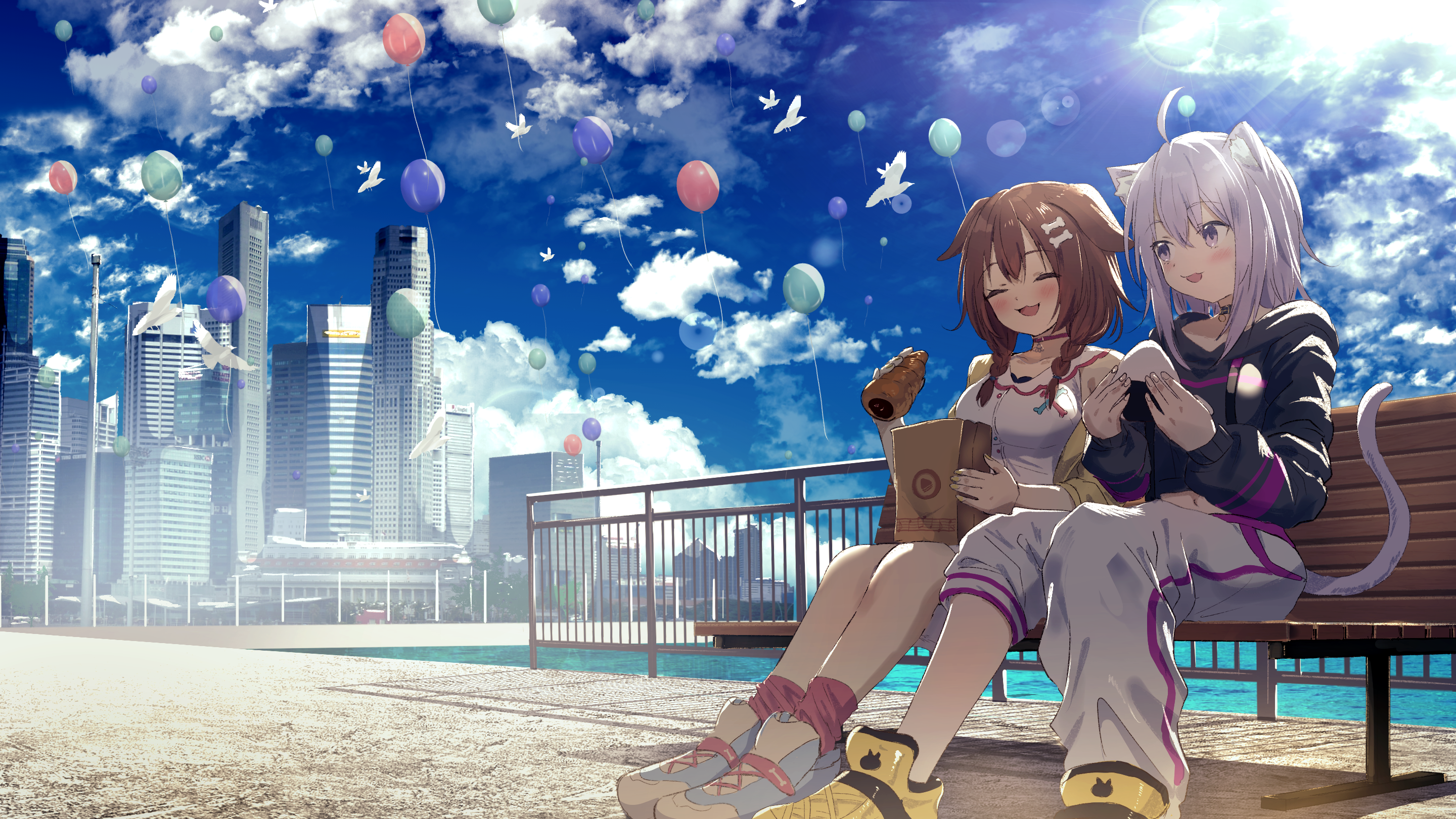 OkaKoro [Hololive] (2880x1620)