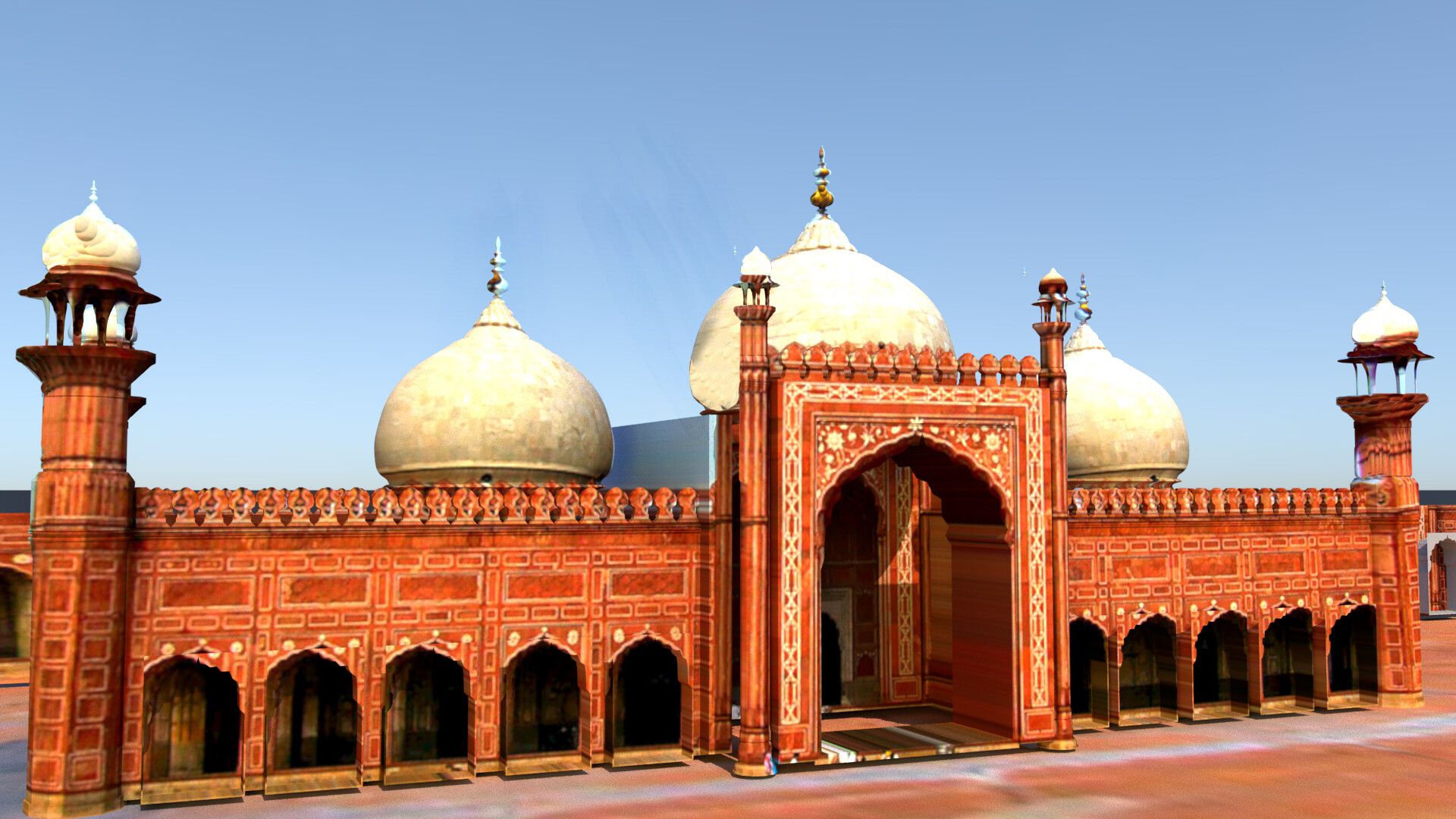 Nabbi Bin Pasha Mosque 3D