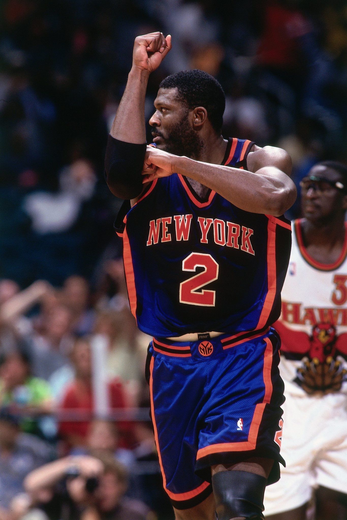 Larry Johnson LJ2. Larry johnson, Knicks basketball, New york knicks