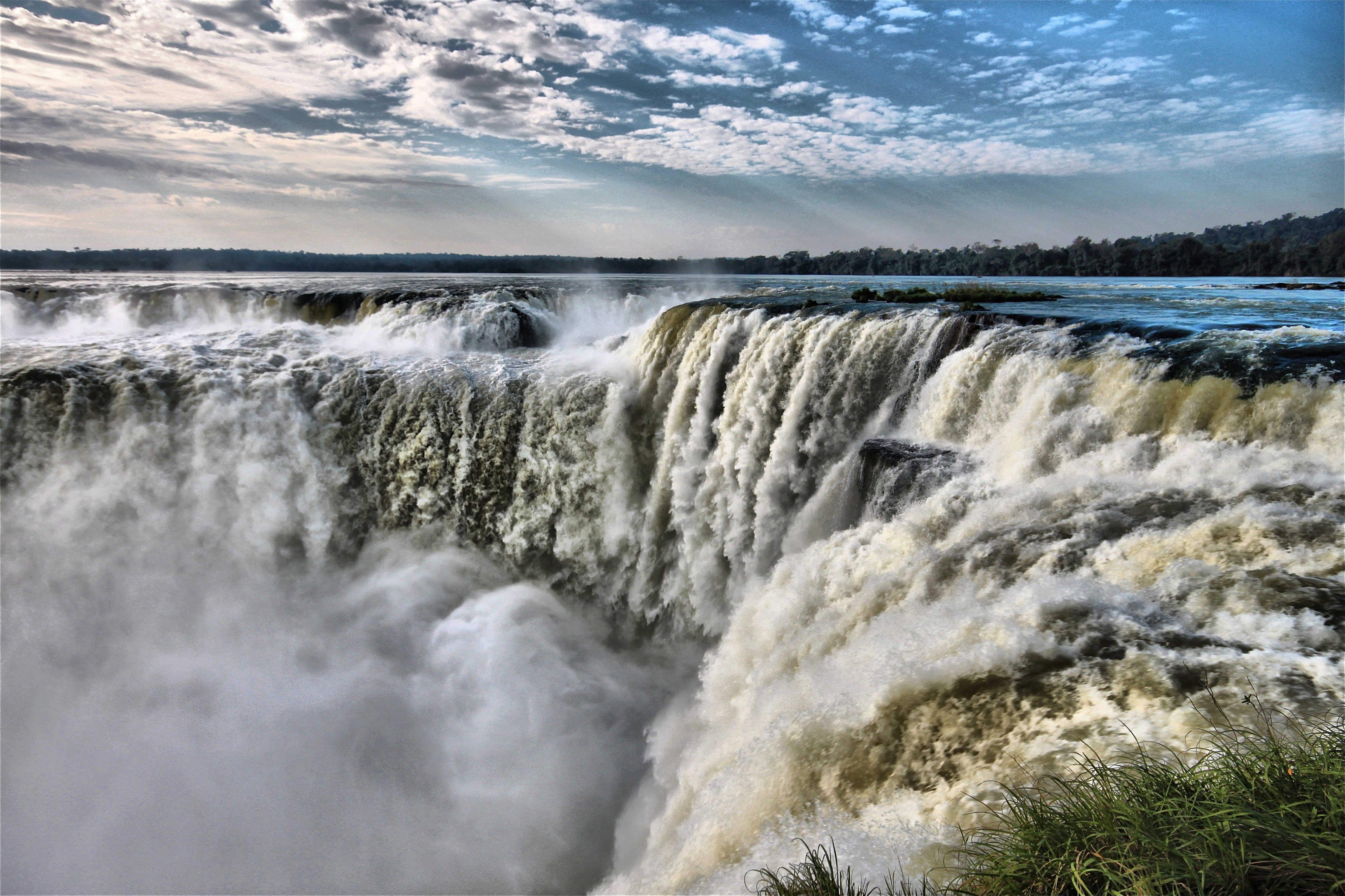 parana, Argentina, Waterfall, Pantanal, Brazil, Iguazu, Falls, Iguazu, River Wallpaper HD / Desktop and Mobile Background