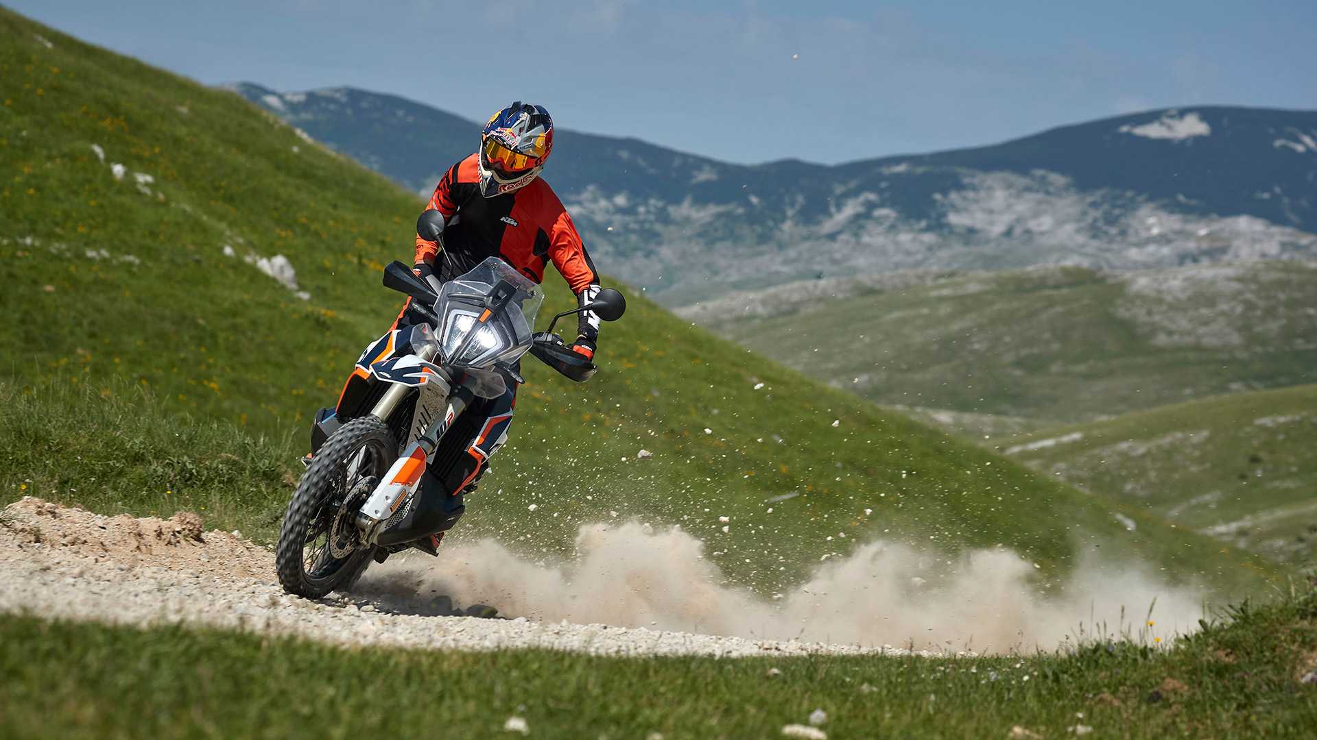 KTM 790 Adventure R Rally most travel capable rally bike