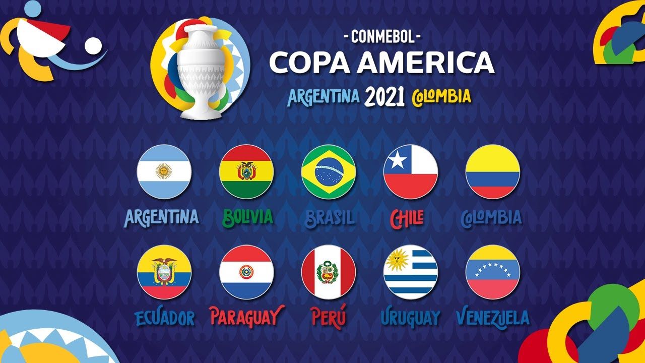 COPA AMERICA 2021 Anthem Of The 10 Teams