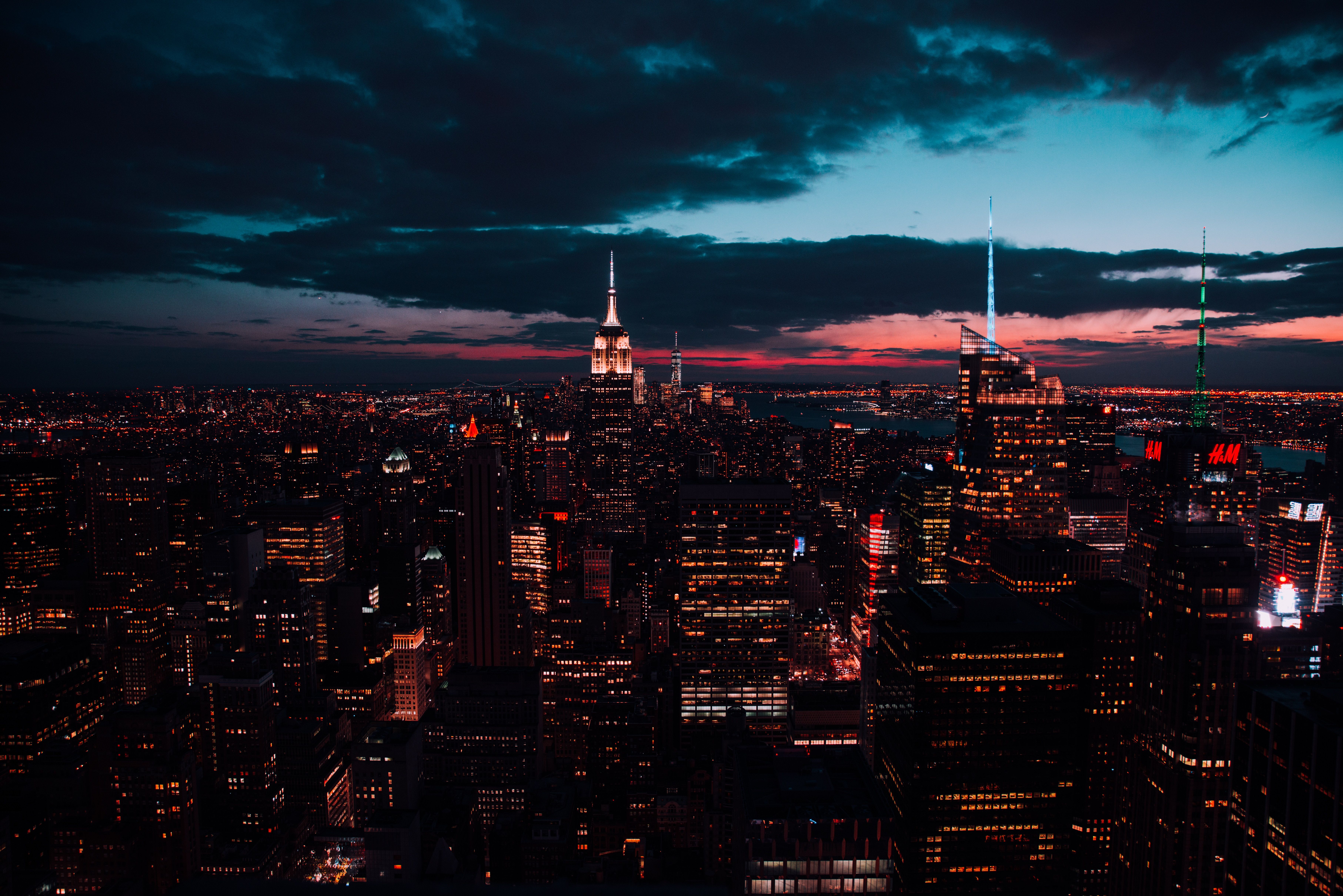 NYC at Night HD wallpaper