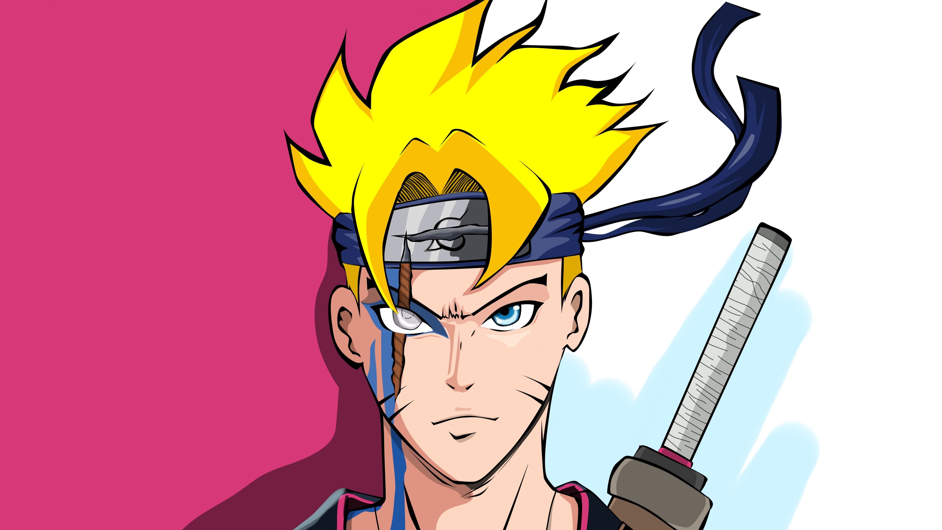 Boruto Uzumaki from Boruto: Naruto Next Generations Anime Wallpaper
